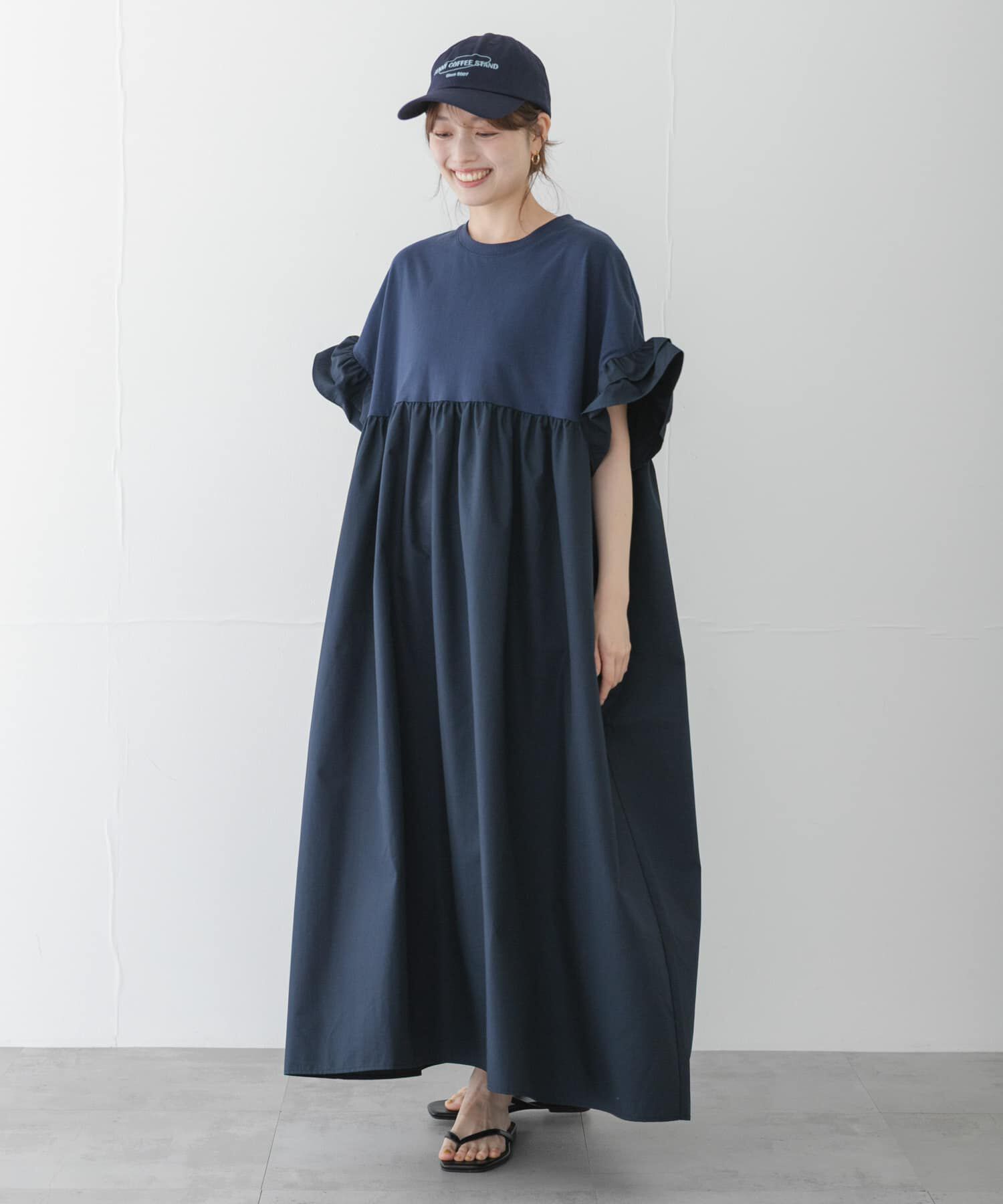 Sonny Label 「フリルカットドッキングワンピース」|ワンピース|