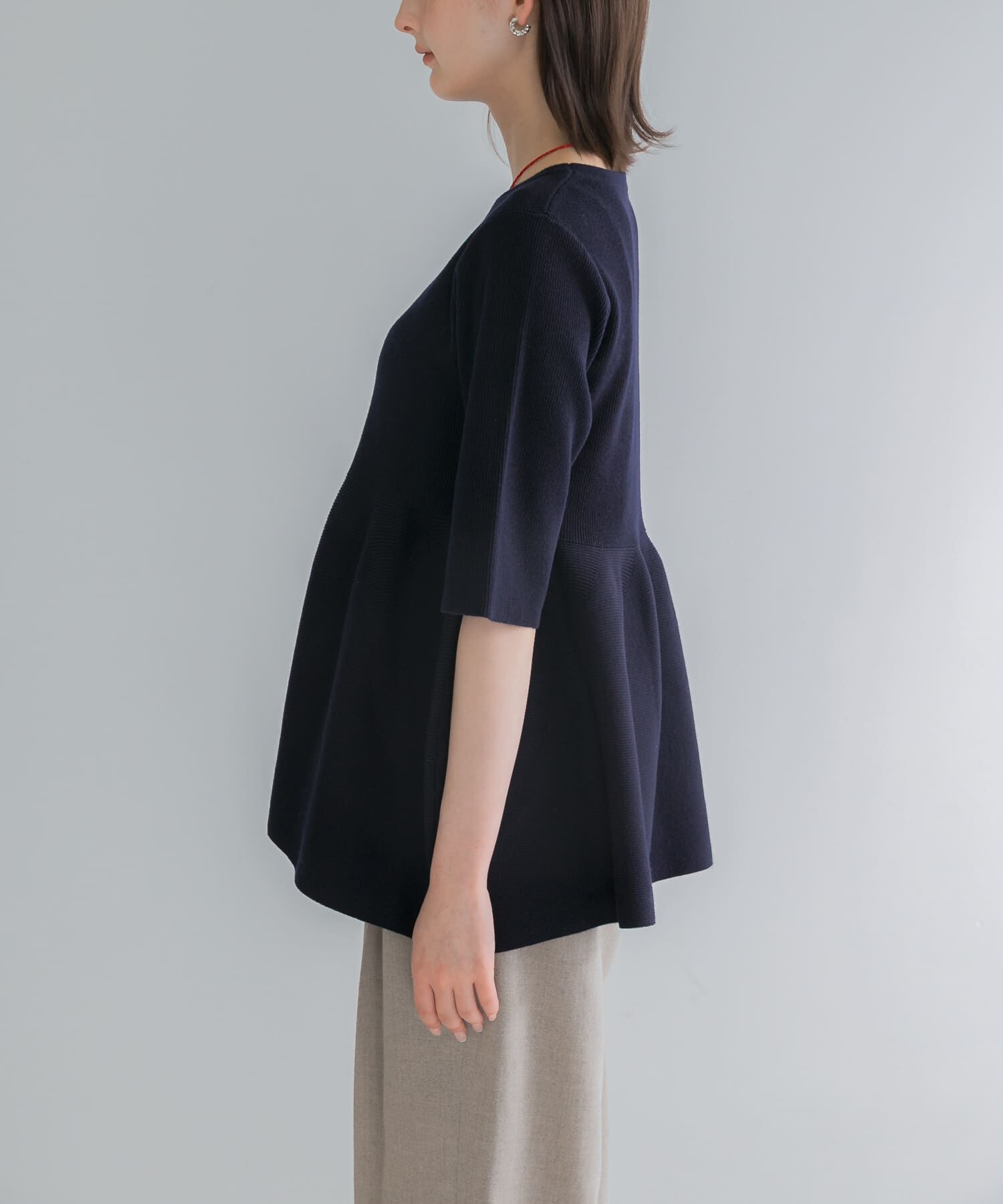 URBAN RESEARCH ROSSO「『WEB限定』フォルムニットアンサンブル」|ニット・セーター|