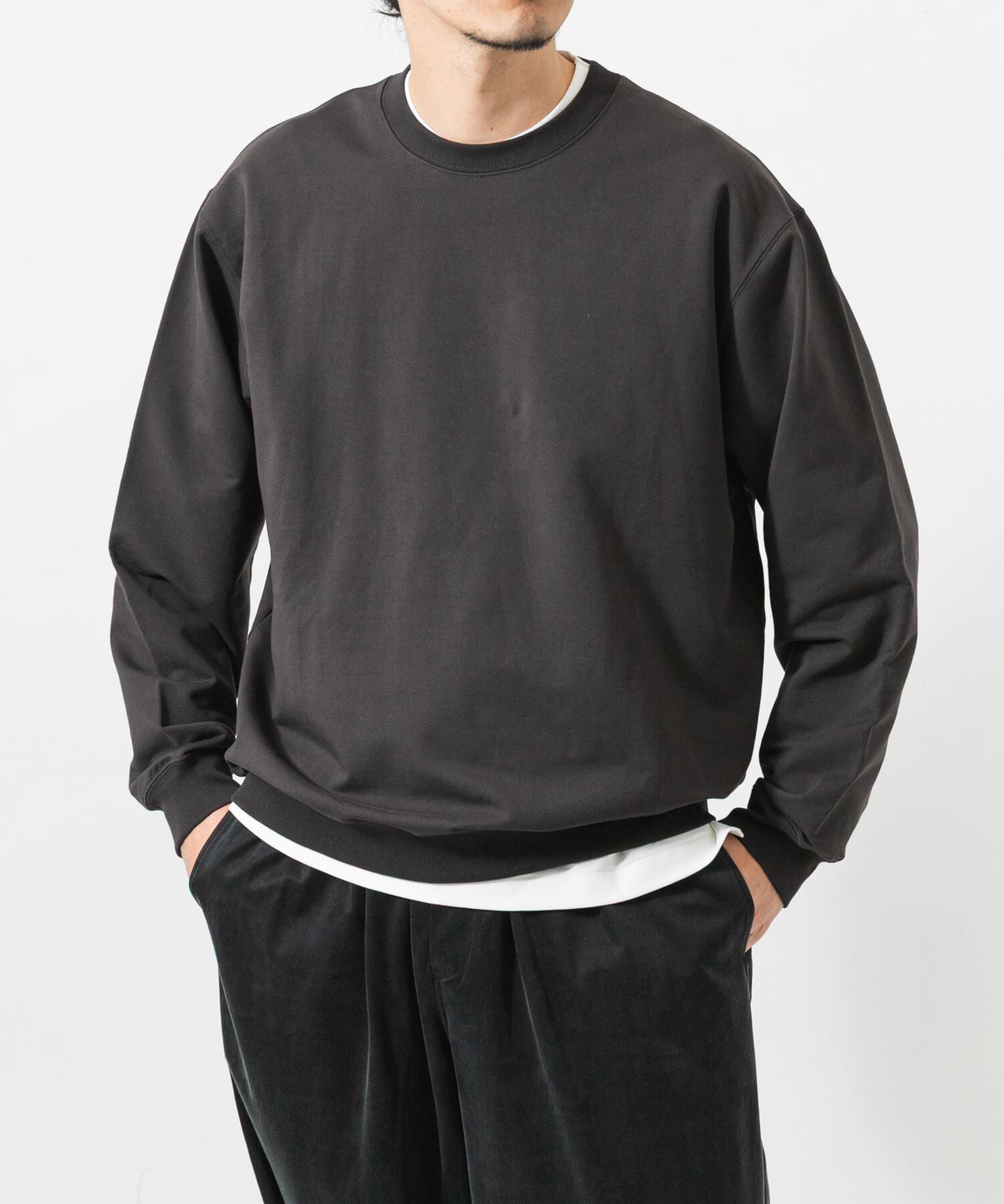 URBAN RESEARCH「HIGHGAUGE SWEAT PULLOVER」|スウェット・ジャージ|ブラウン