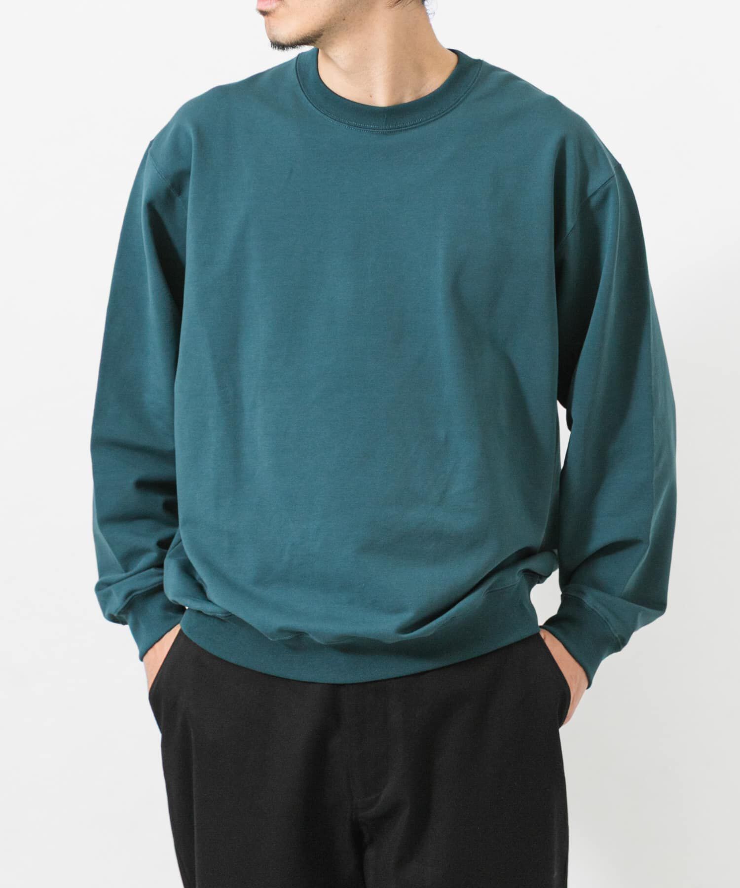 URBAN RESEARCH「HIGHGAUGE SWEAT PULLOVER」|スウェット・ジャージ|ブルー