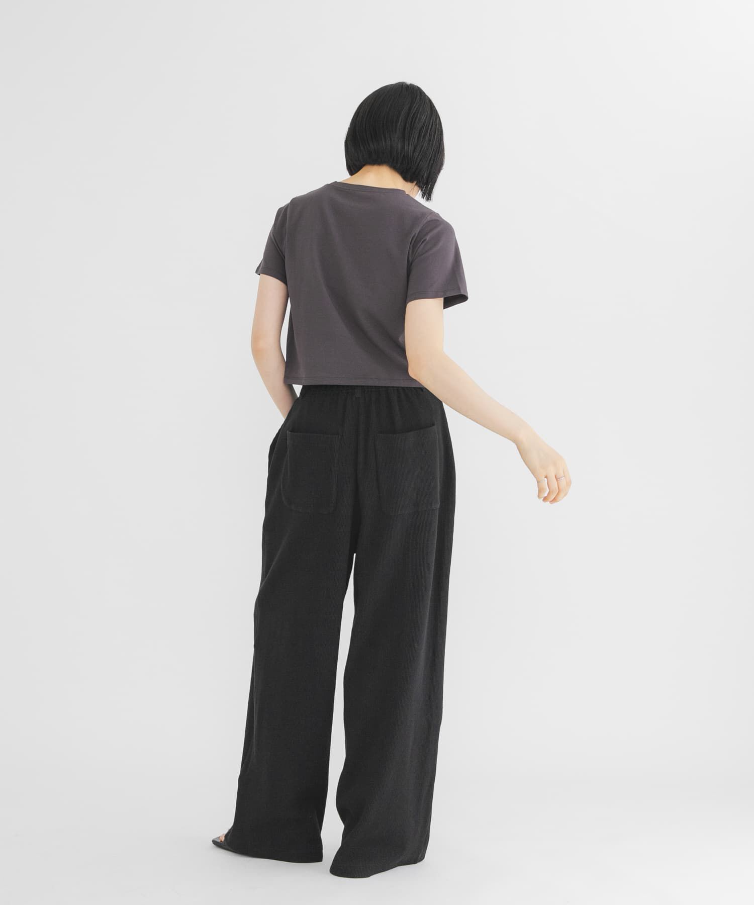 「BASICクロップドTEE」|Tシャツ・カットソー|