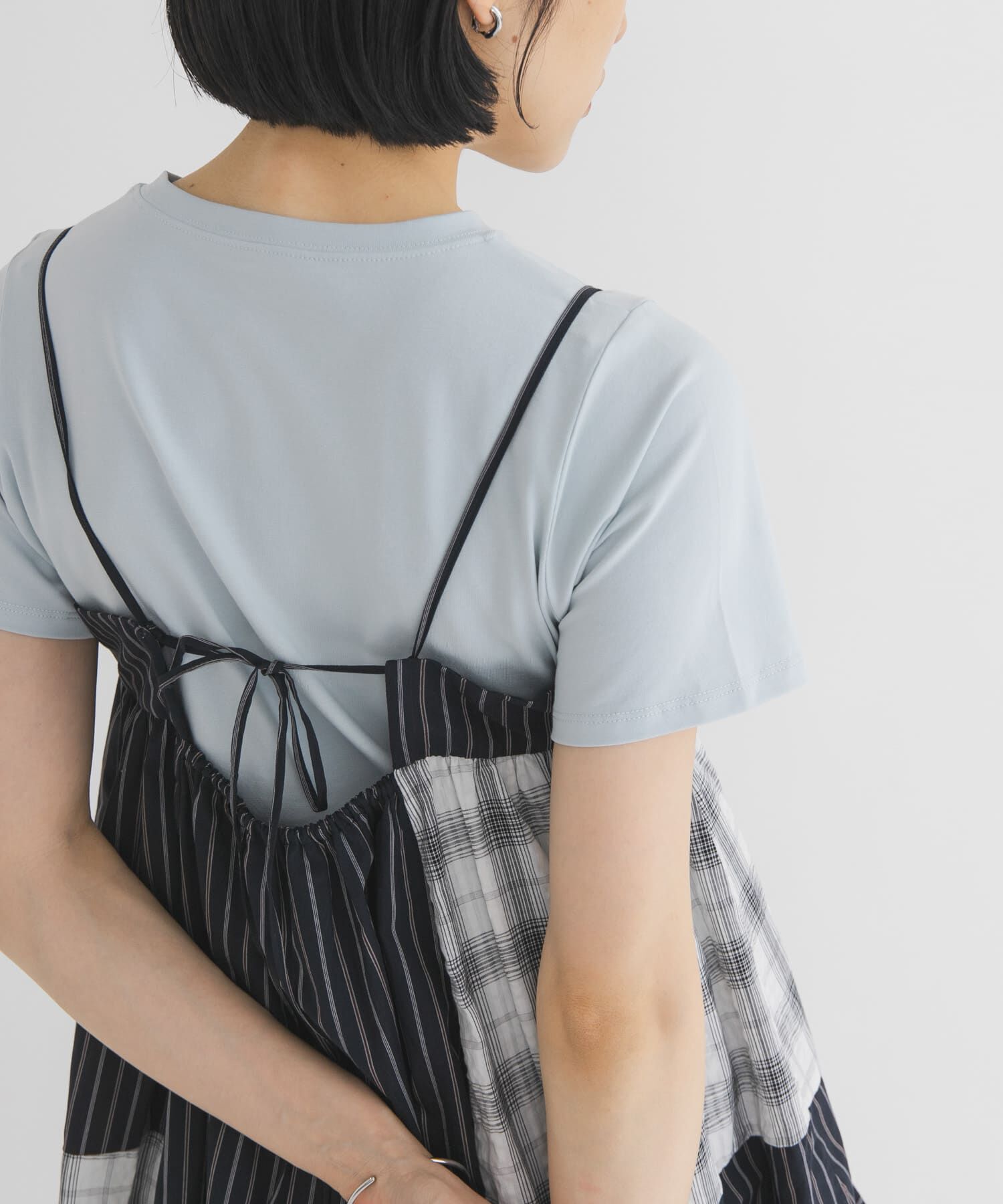  「BASICクロップドTEE」|Tシャツ・カットソー|