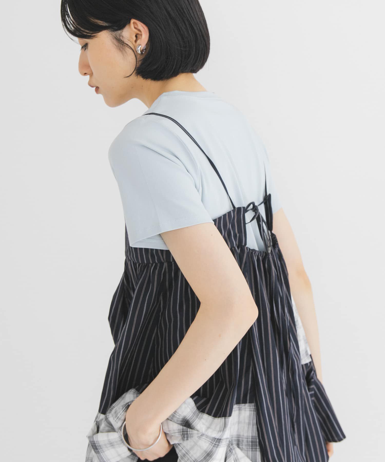  「BASICクロップドTEE」|Tシャツ・カットソー|
