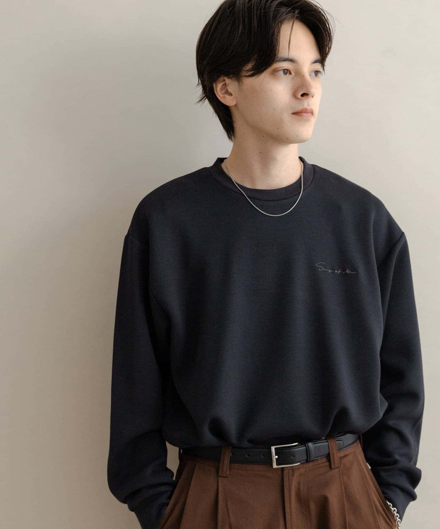 SENSE OF PLACE by URBAN RESEARCH「『一部WEB限定カラー』シシュウダンボールポンチロングTシャツ」|Tシャツ・カットソー|