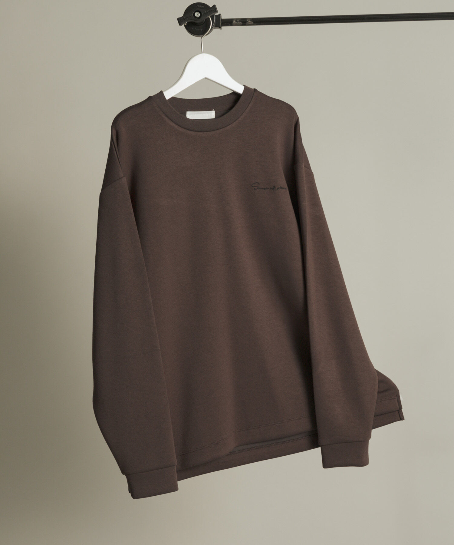 SENSE OF PLACE by URBAN RESEARCH「『一部WEB限定カラー』シシュウダンボールポンチロングTシャツ」|Tシャツ・カットソー|