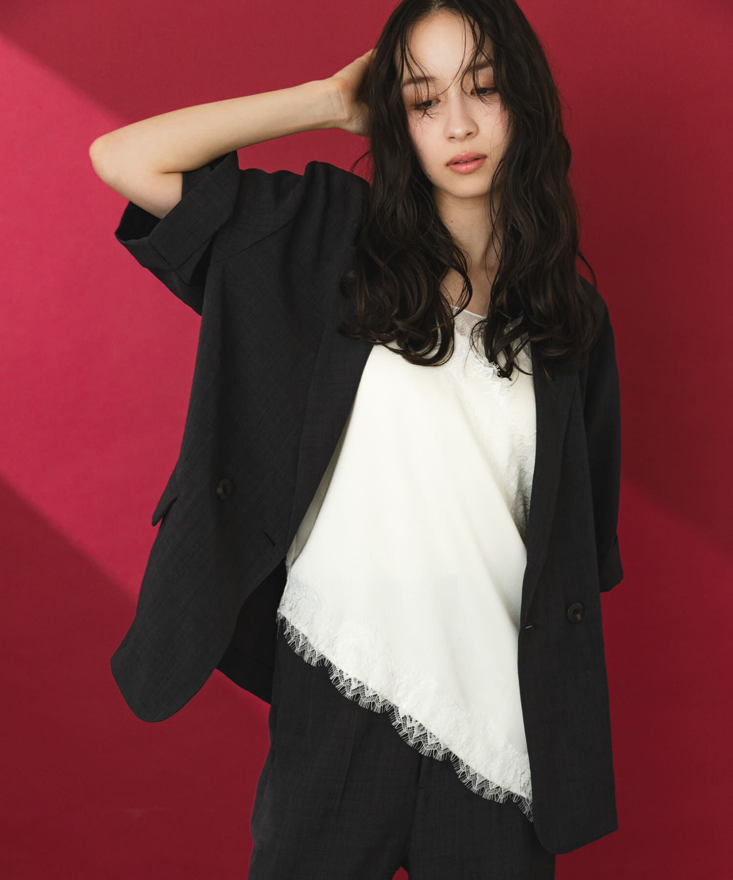 SENSE OF PLACE by URBAN RESEARCH「『一部WEB限定カラー』『UR TECH DRYLUXE』リネンライクジャケット」|その他|