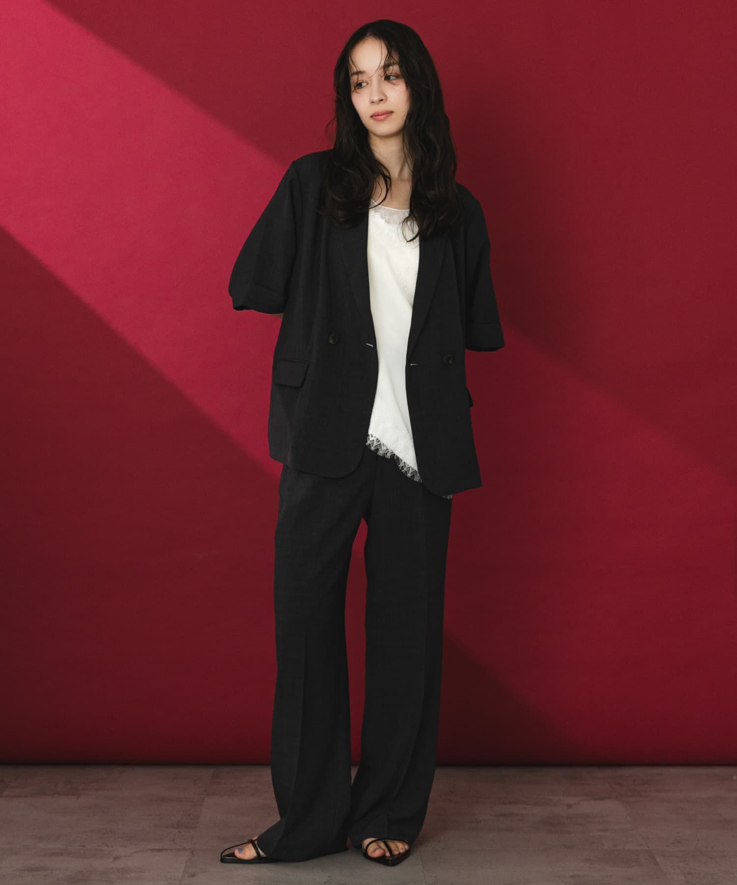 SENSE OF PLACE by URBAN RESEARCH「『一部WEB限定カラー』『UR TECH DRYLUXE』リネンライクジャケット」|その他|