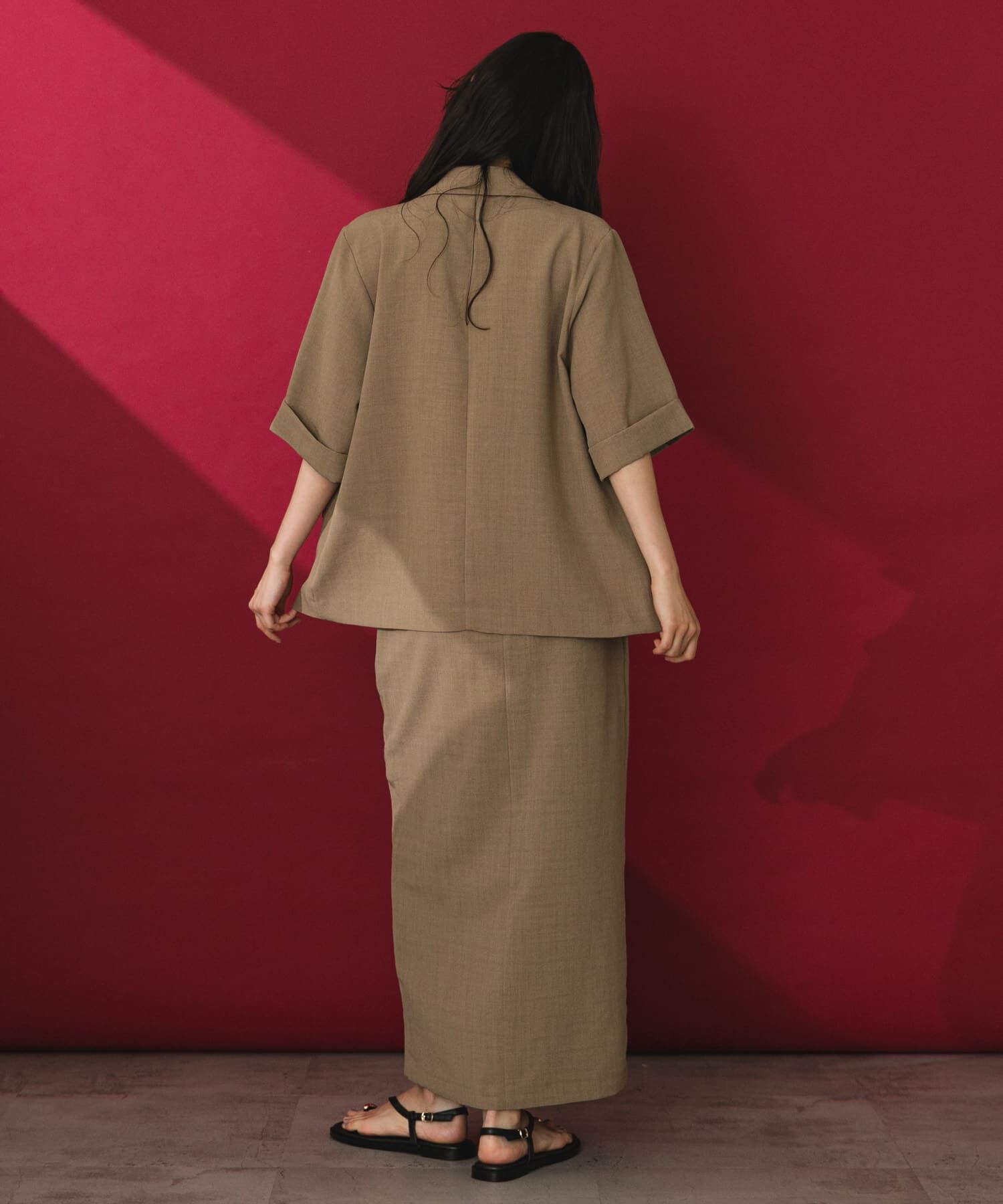 SENSE OF PLACE by URBAN RESEARCH「『一部WEB限定カラー』『UR TECH DRYLUXE』リネンライクジャケット」|その他|