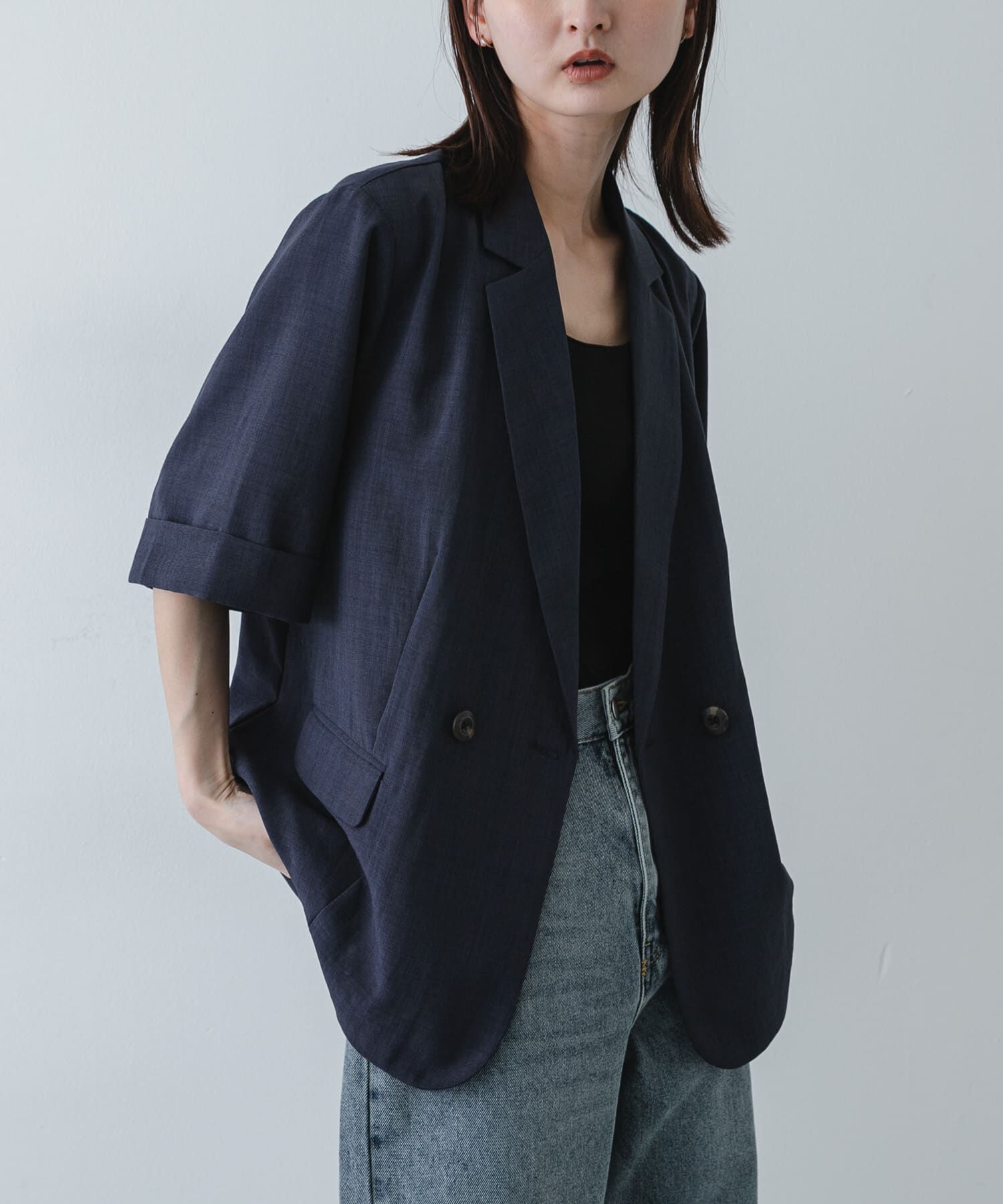 SENSE OF PLACE by URBAN RESEARCH「『一部WEB限定カラー』『UR TECH DRYLUXE』リネンライクジャケット」|その他|