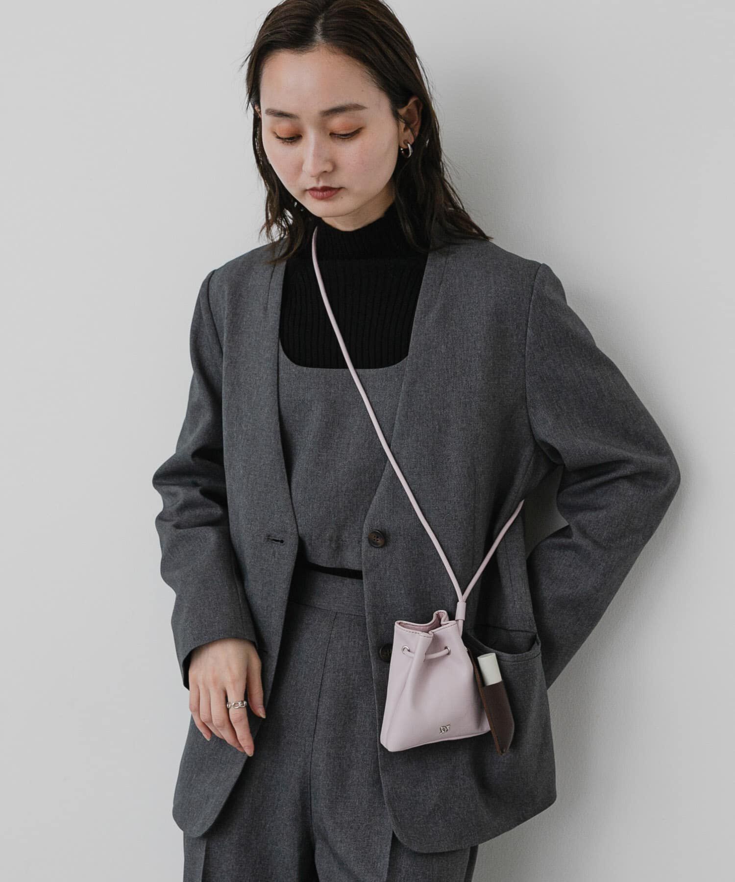 SENSE OF PLACE by URBAN RESEARCH「リップケースツキキンチャクネックストラップ」|ショルダー・メッセンジャー|