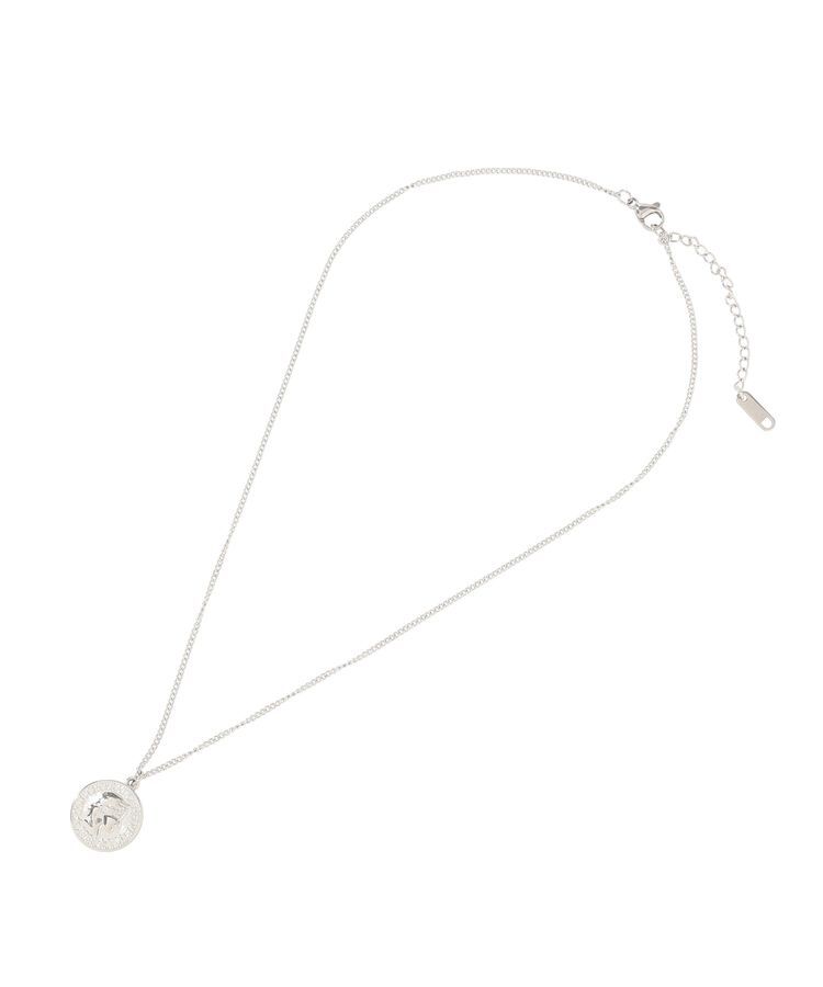 AMERICAN HOLIC「【ステンレス】コイントップスキニーチェーンネックレス」|ネックレス|