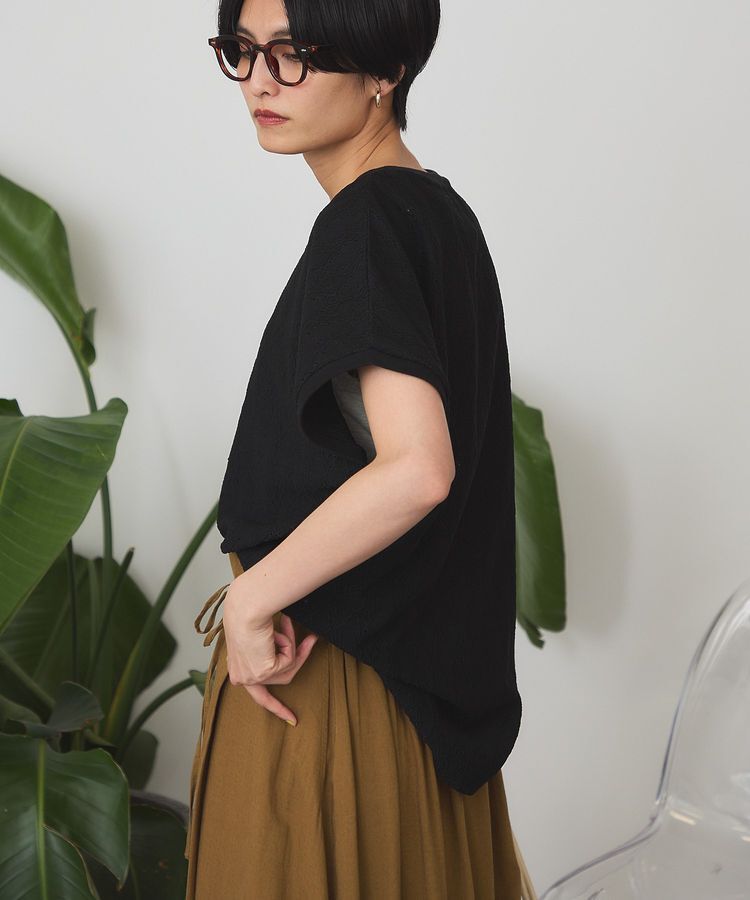 AMERICAN HOLIC「フレンチスリーブ総レースプルオーバー」|Tシャツ・カットソー|