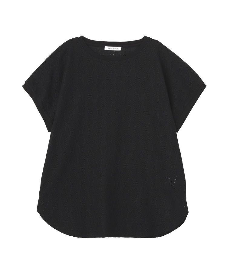 AMERICAN HOLIC「フレンチスリーブ総レースプルオーバー」|Tシャツ・カットソー|