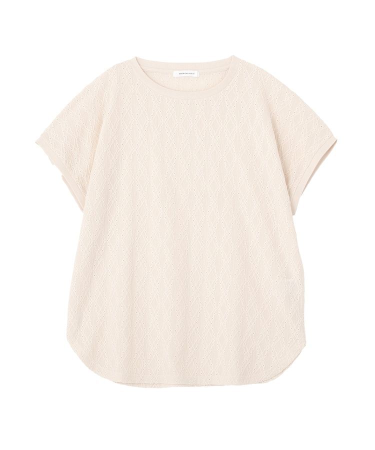 AMERICAN HOLIC「フレンチスリーブ総レースプルオーバー」|Tシャツ・カットソー|
