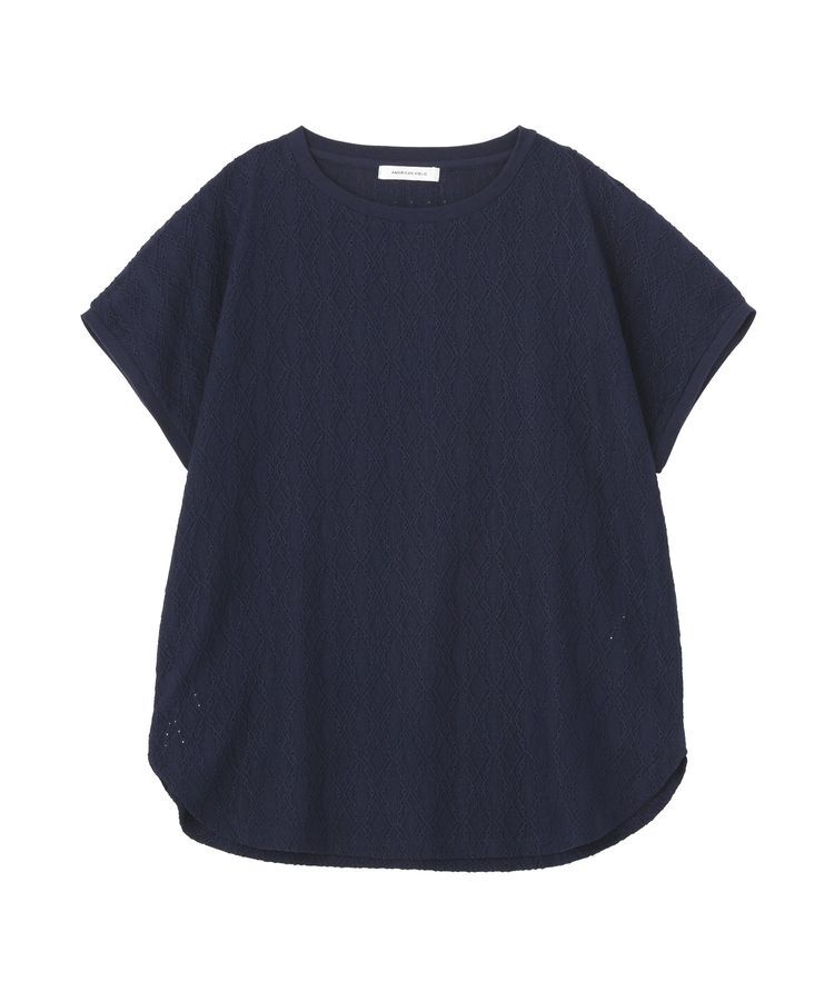 AMERICAN HOLIC「フレンチスリーブ総レースプルオーバー」|Tシャツ・カットソー|