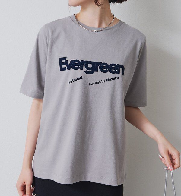  「フロッキープリントTシャツ」|プルオーバー|