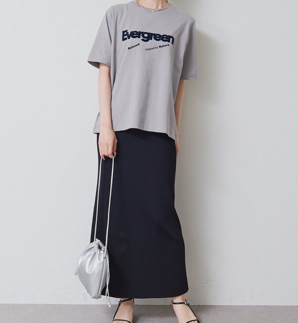  「フロッキープリントTシャツ」|プルオーバー|