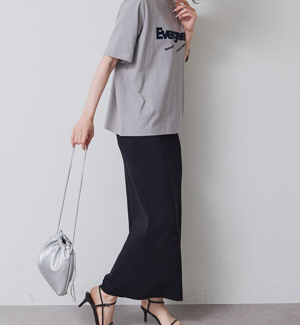  「フロッキープリントTシャツ」|プルオーバー|
