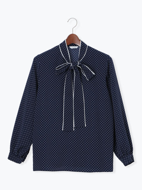 Te chichi「パターンアソートボウタイブラウス《2026 spring catalog item》」|シャツ・ブラウス|