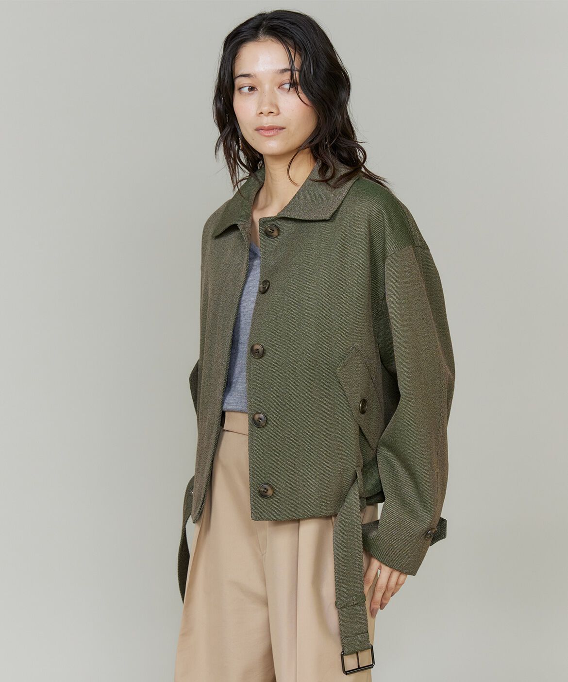 INED「《三尋木奈保ｺﾗﾎﾞ･Oggi12月号掲載》ｶｰｳﾞｨﾌﾞﾙｿﾞﾝ《WEB･POPU」|その他|カーキ3