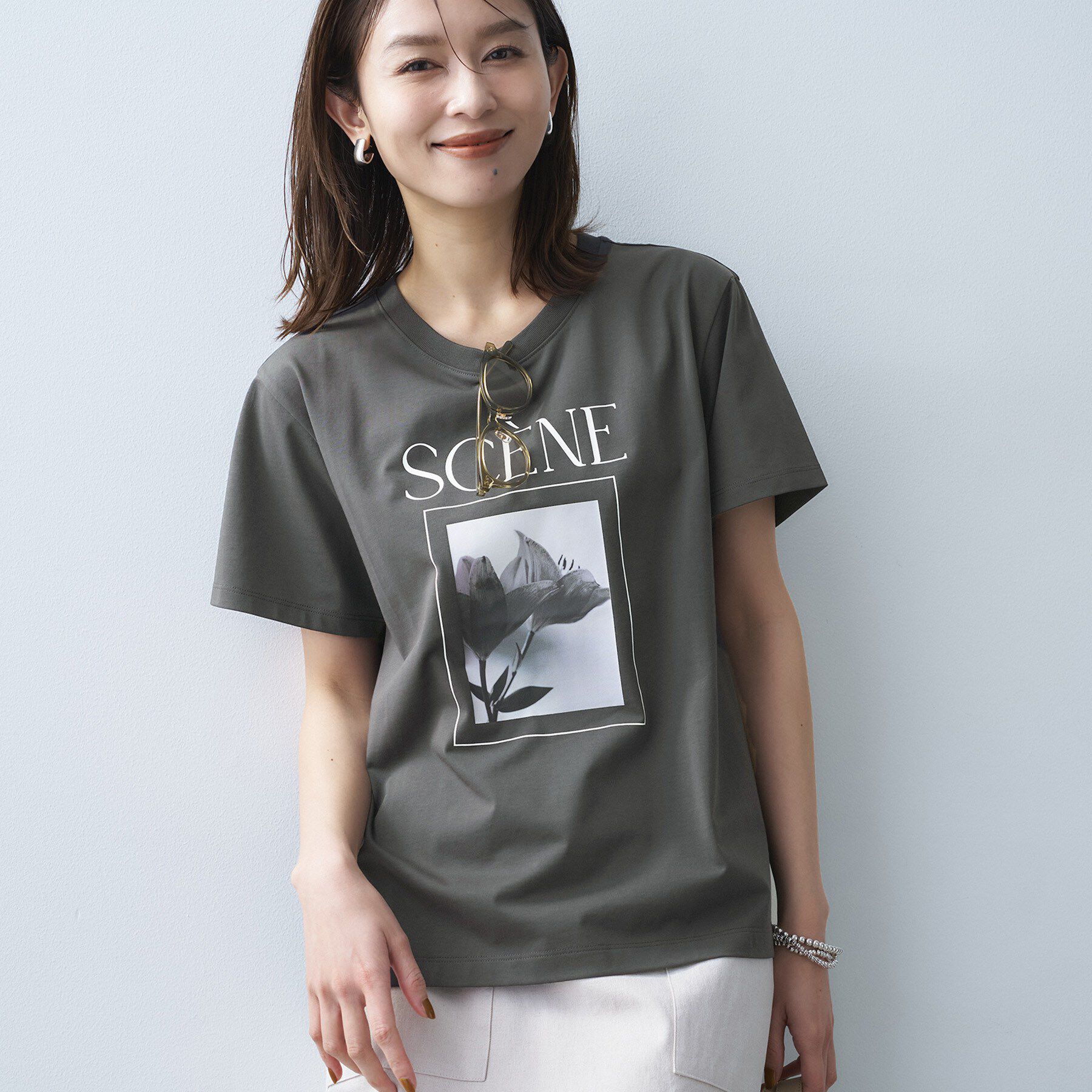 UNTITLED「【古畑星夏さん着用/ロゴ/プリント】グラフィックTシャツ」|Tシャツ・カットソー|