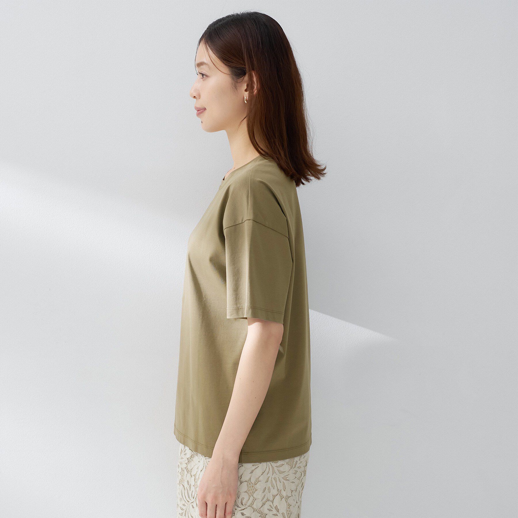 UNTITLED「【UV/接触冷感/消臭/抗菌防臭】ベーシックTシャツ」|Tシャツ・カットソー|