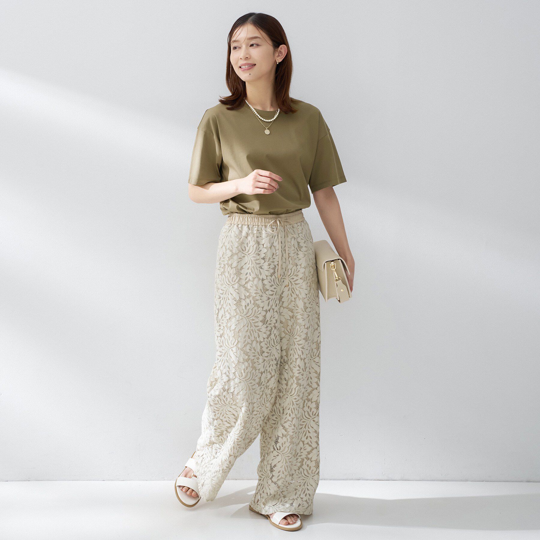 UNTITLED「【UV/接触冷感/消臭/抗菌防臭】ベーシックTシャツ」|Tシャツ・カットソー|