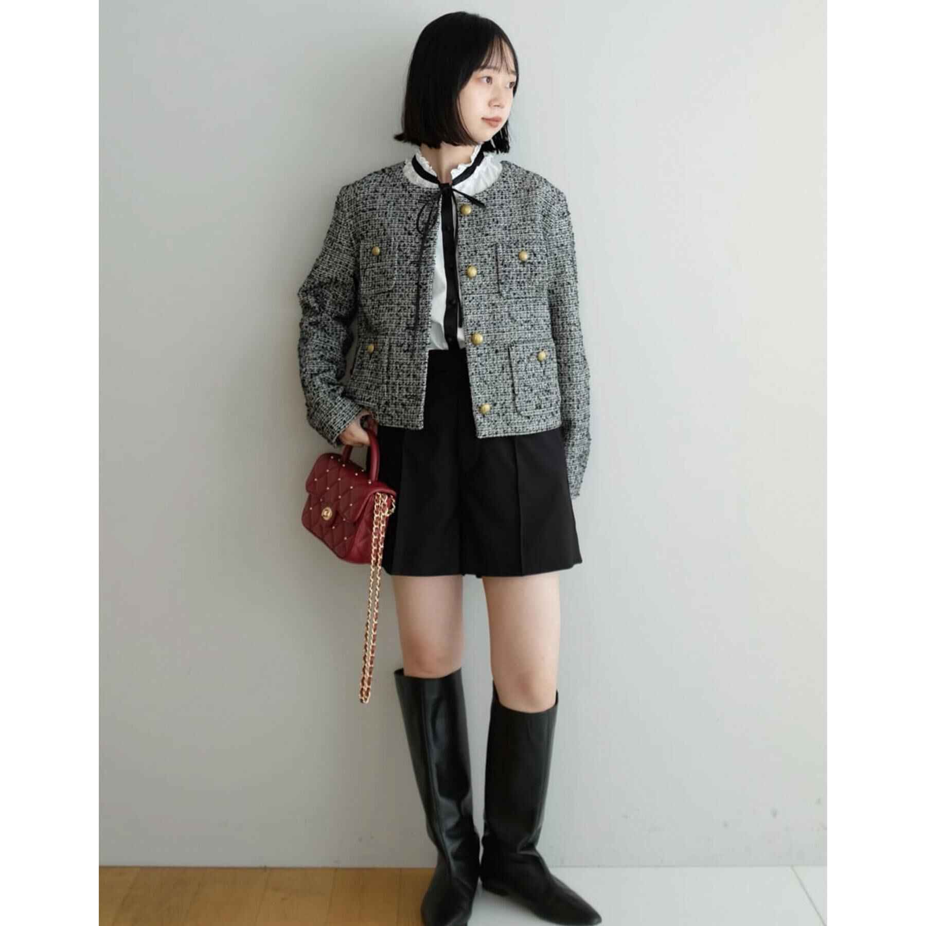 DRESSTERIOR「ブラックSET UPショートパンツ」|その他|
