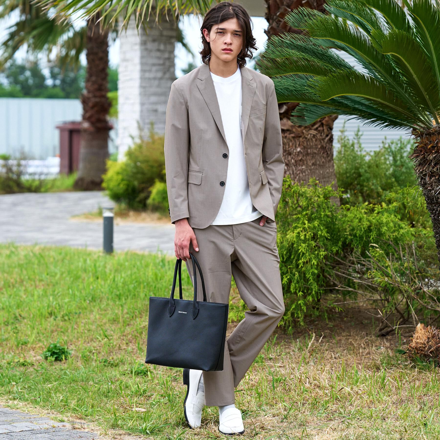 DRESSTERIOR「【セットアップ可/MonoMax4月号掲載/Safari5月号掲載】CARREMAN ストレッチジャ」|テーラードジャケット|