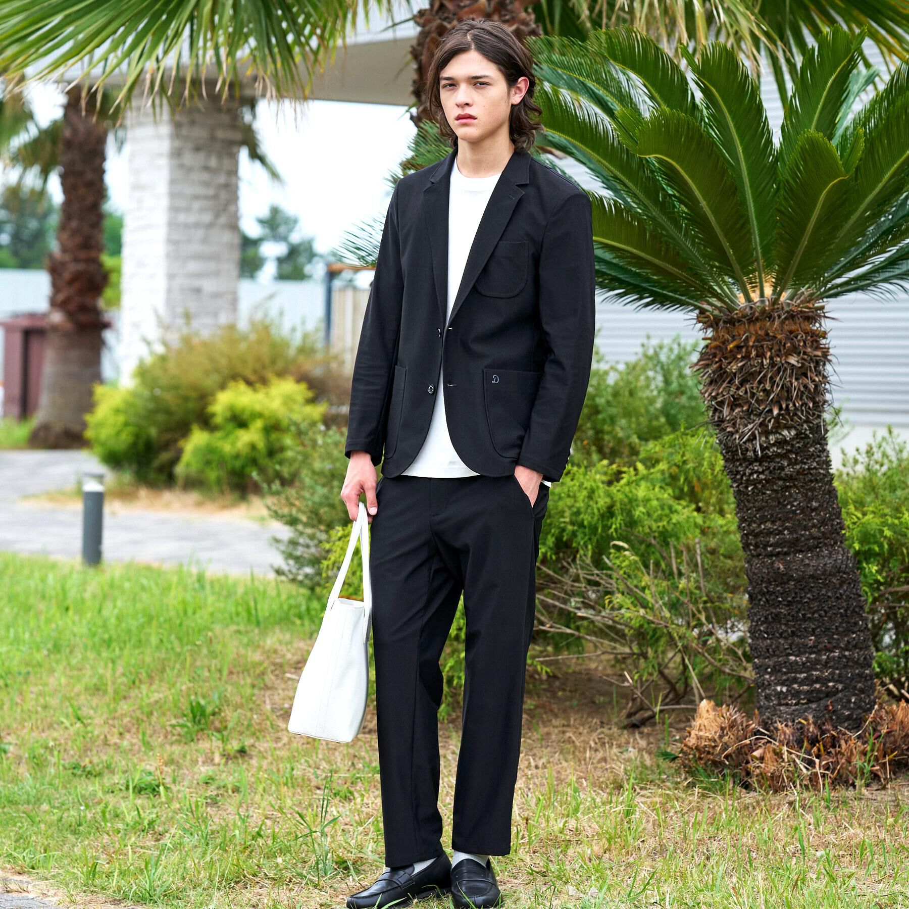 DRESSTERIOR「【セットアップ可/接触冷感/UVカット/ウォッシャブル】AIRTOOL クールストレッチパンツ」|その他|
