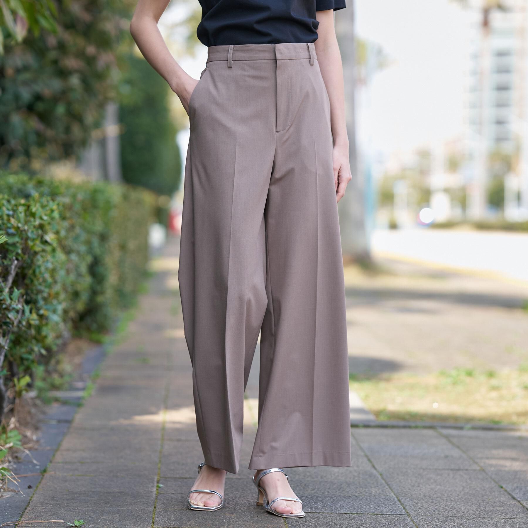 DRESSTERIOR「【接触冷感/セットアップ可】２WAYストレッチ ワイドパンツ」|その他|