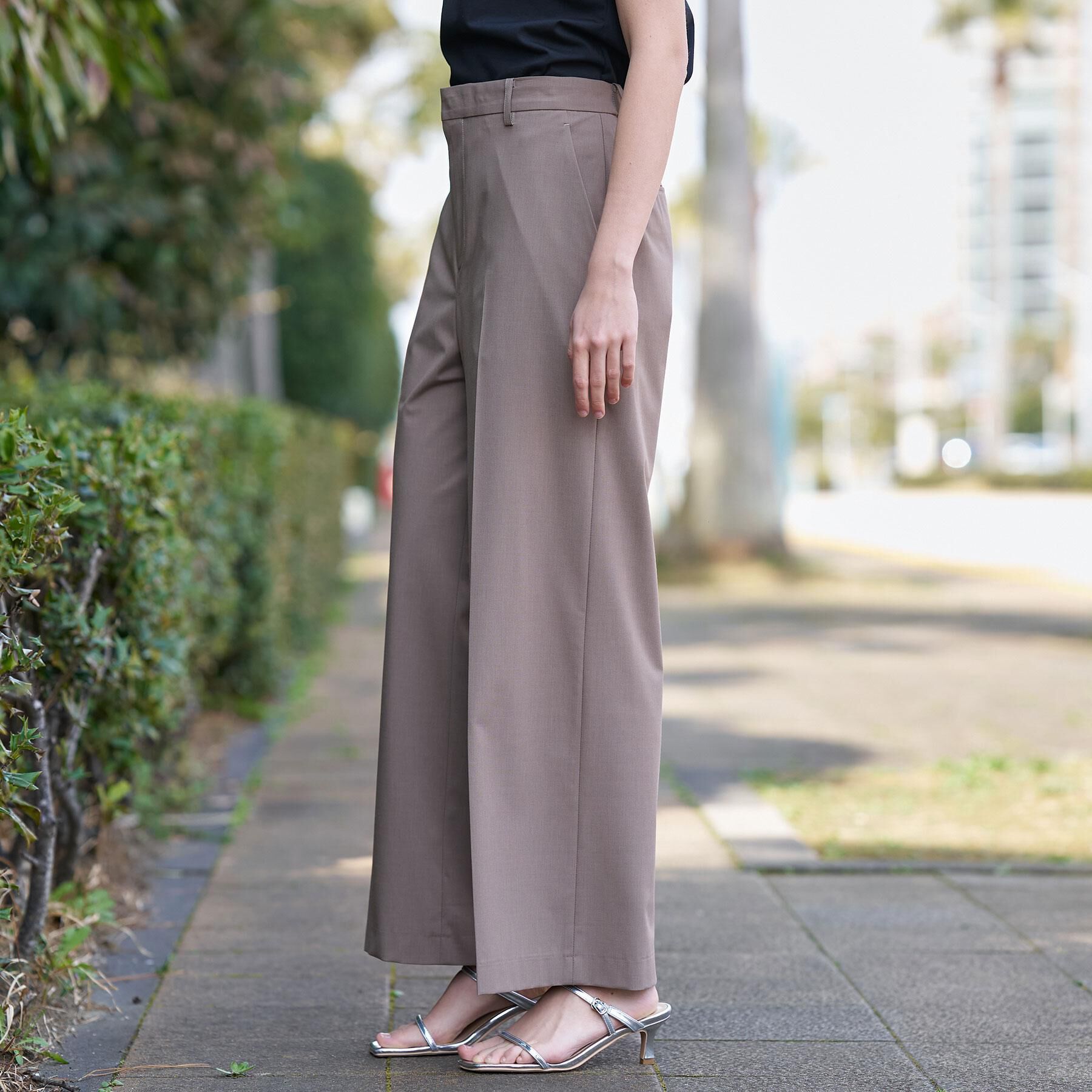 DRESSTERIOR「【接触冷感/セットアップ可】２WAYストレッチ ワイドパンツ」|その他|