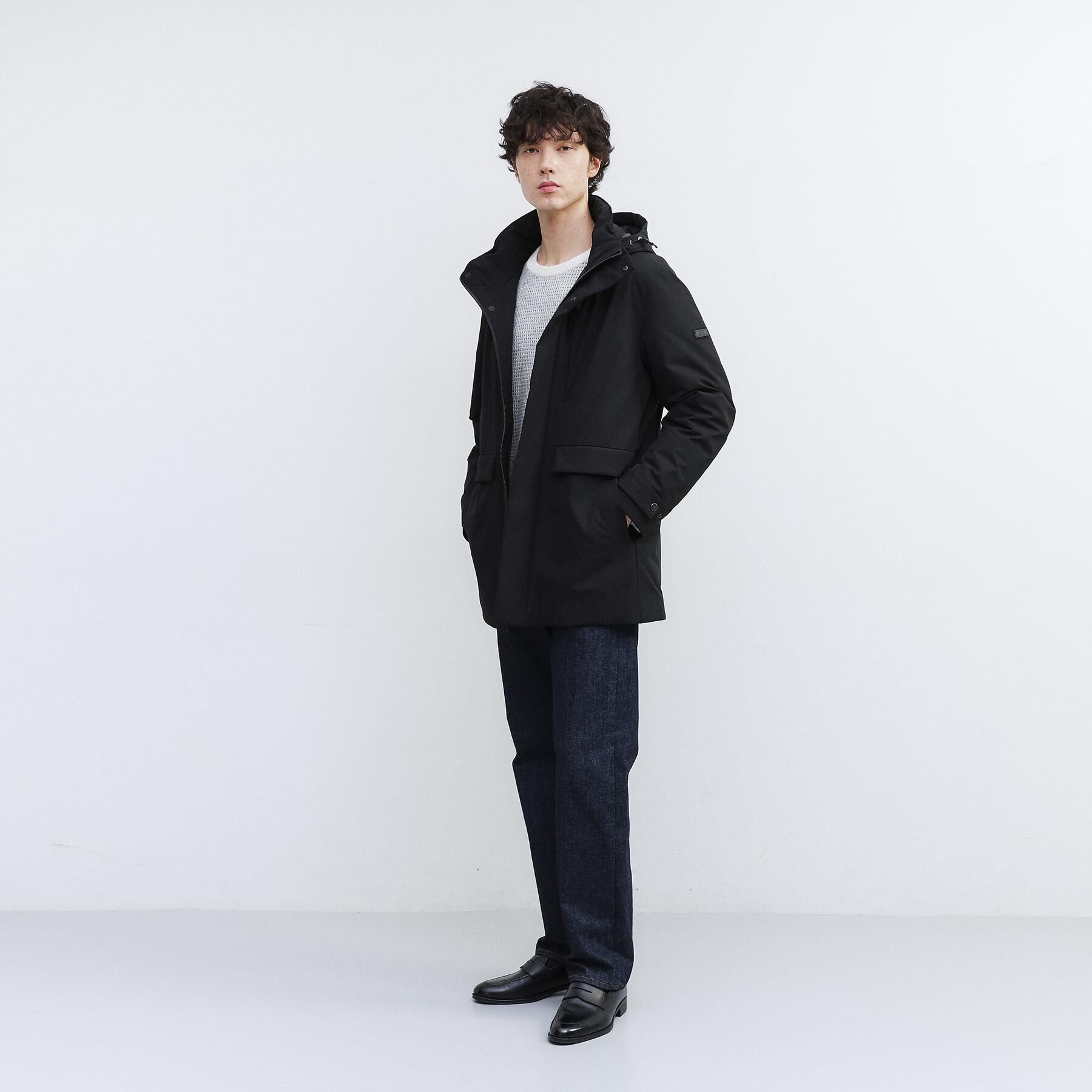 TAKEO KIKUCHI「【None Of Stress】ストレッチ ダウンブルゾン」|ダウン|