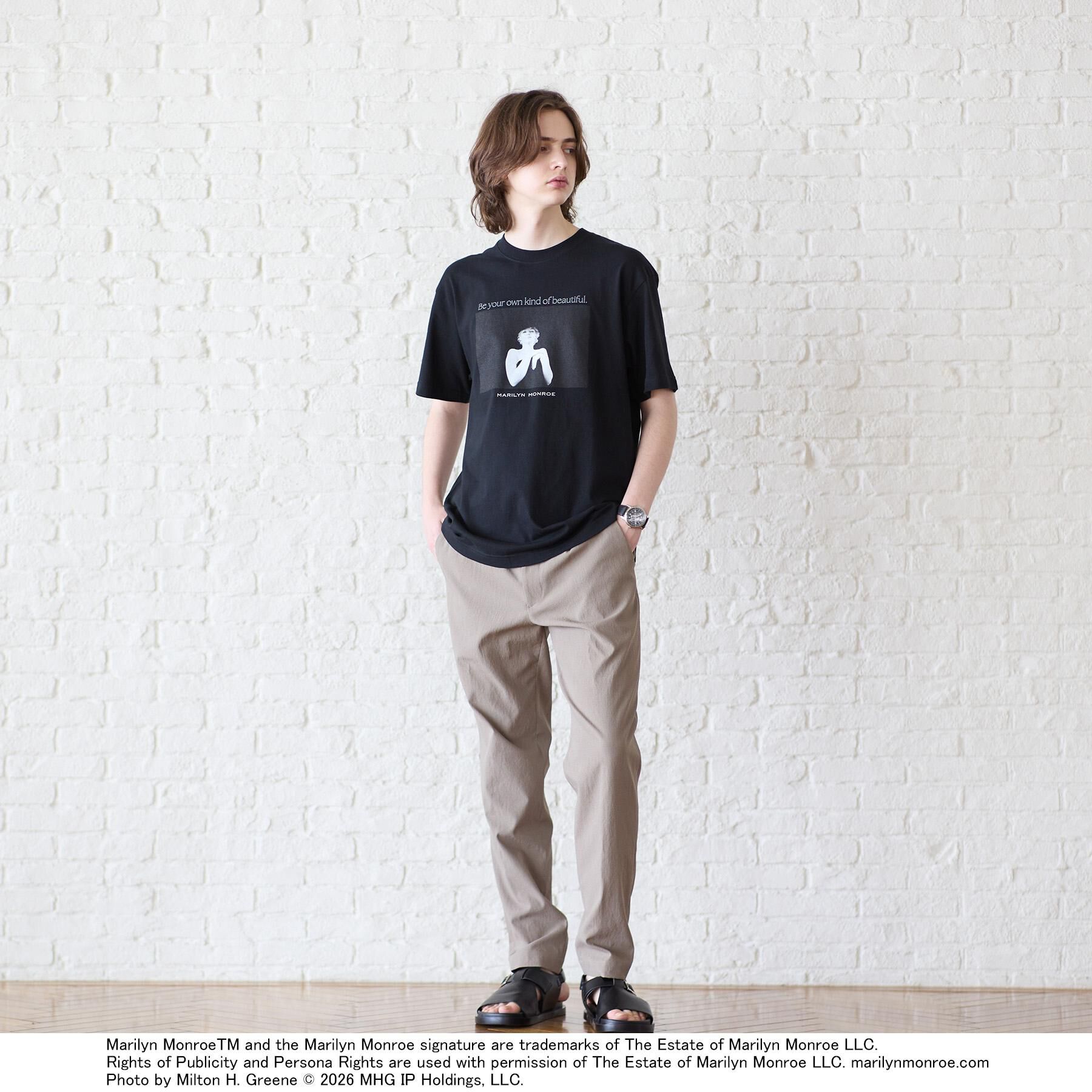 TAKEO KIKUCHI「【別注】マリリン・モンロー/フォトTシャツ」|Tシャツ・カットソー|