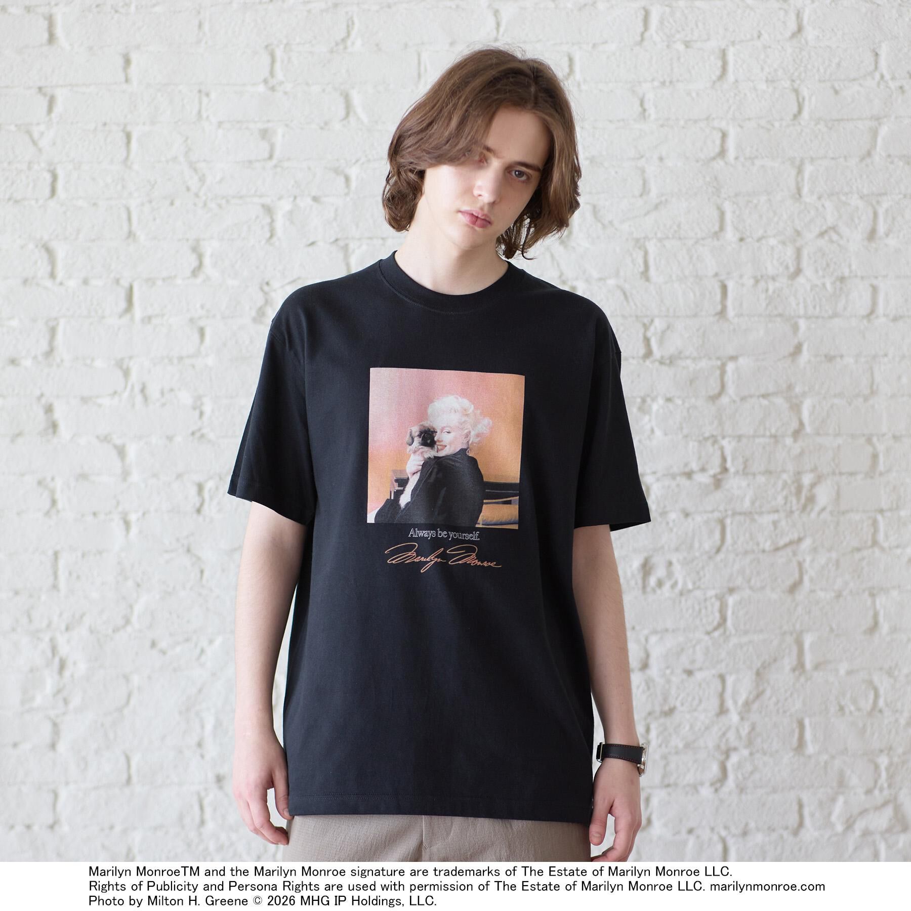 TAKEO KIKUCHI「【別注】マリリン・モンロー/フォトTシャツ」|Tシャツ・カットソー|