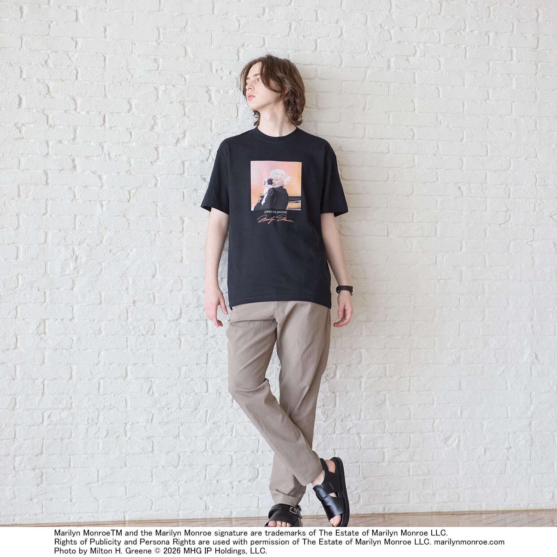 TAKEO KIKUCHI「【別注】マリリン・モンロー/フォトTシャツ」|Tシャツ・カットソー|