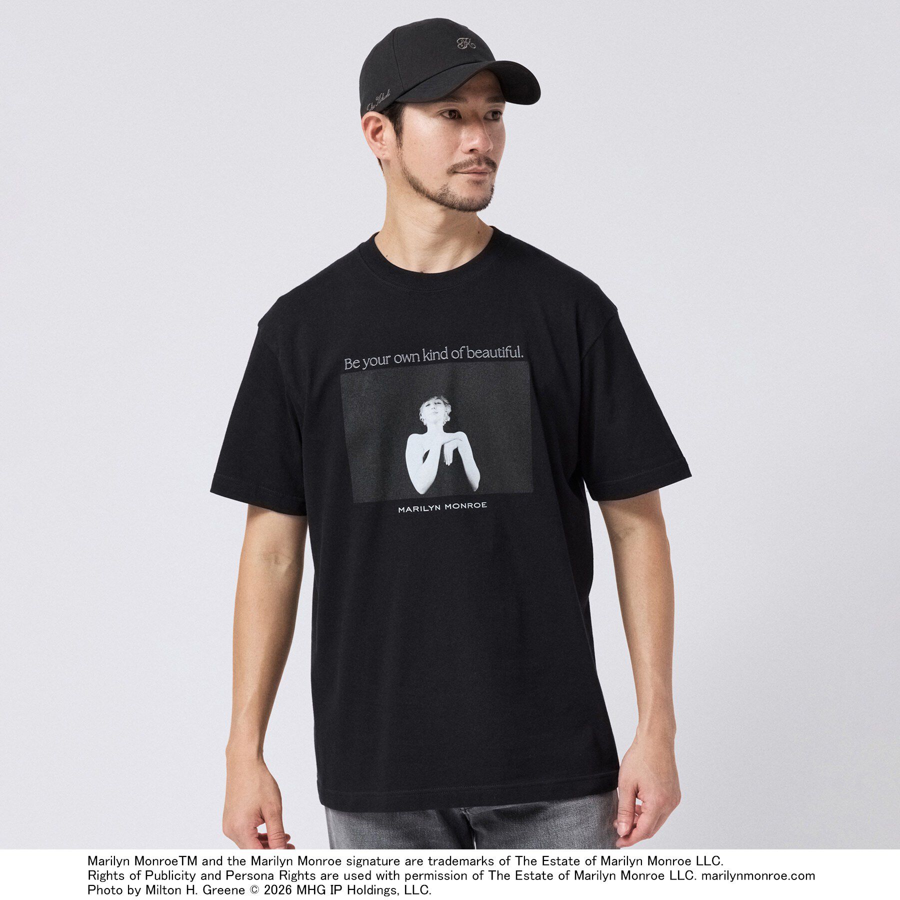 TAKEO KIKUCHI「【別注】マリリン・モンロー/フォトTシャツ」|Tシャツ・カットソー|