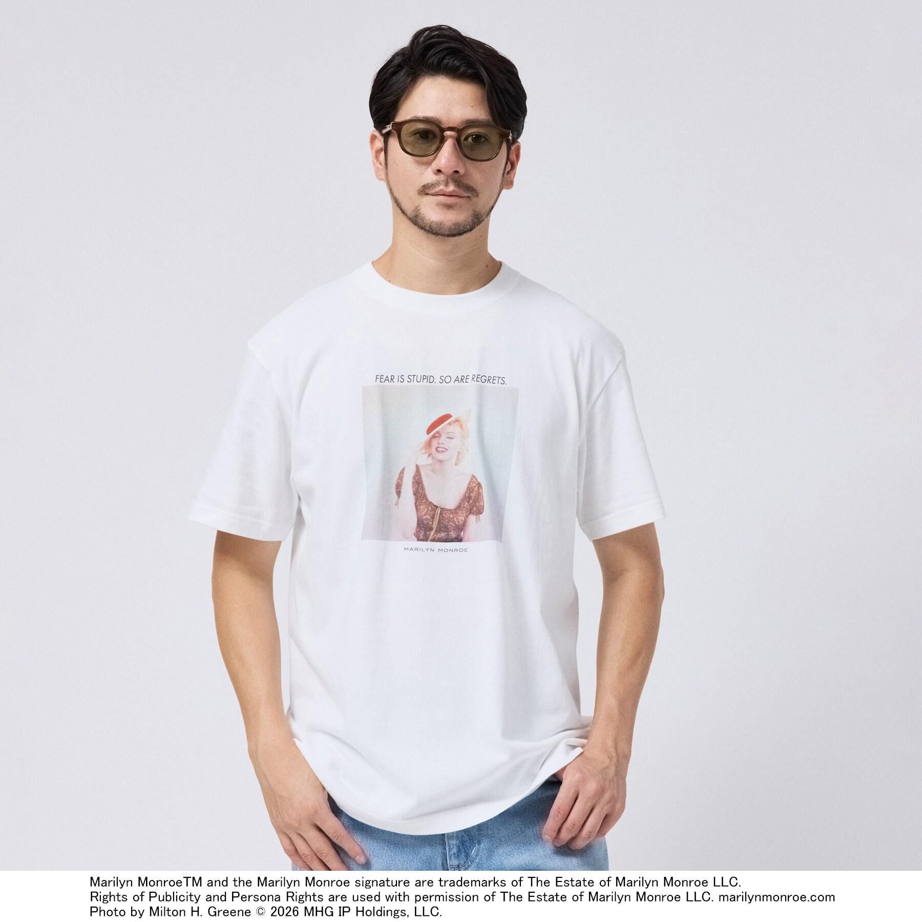 TAKEO KIKUCHI「【別注】マリリン・モンロー/フォトTシャツ」|Tシャツ・カットソー|