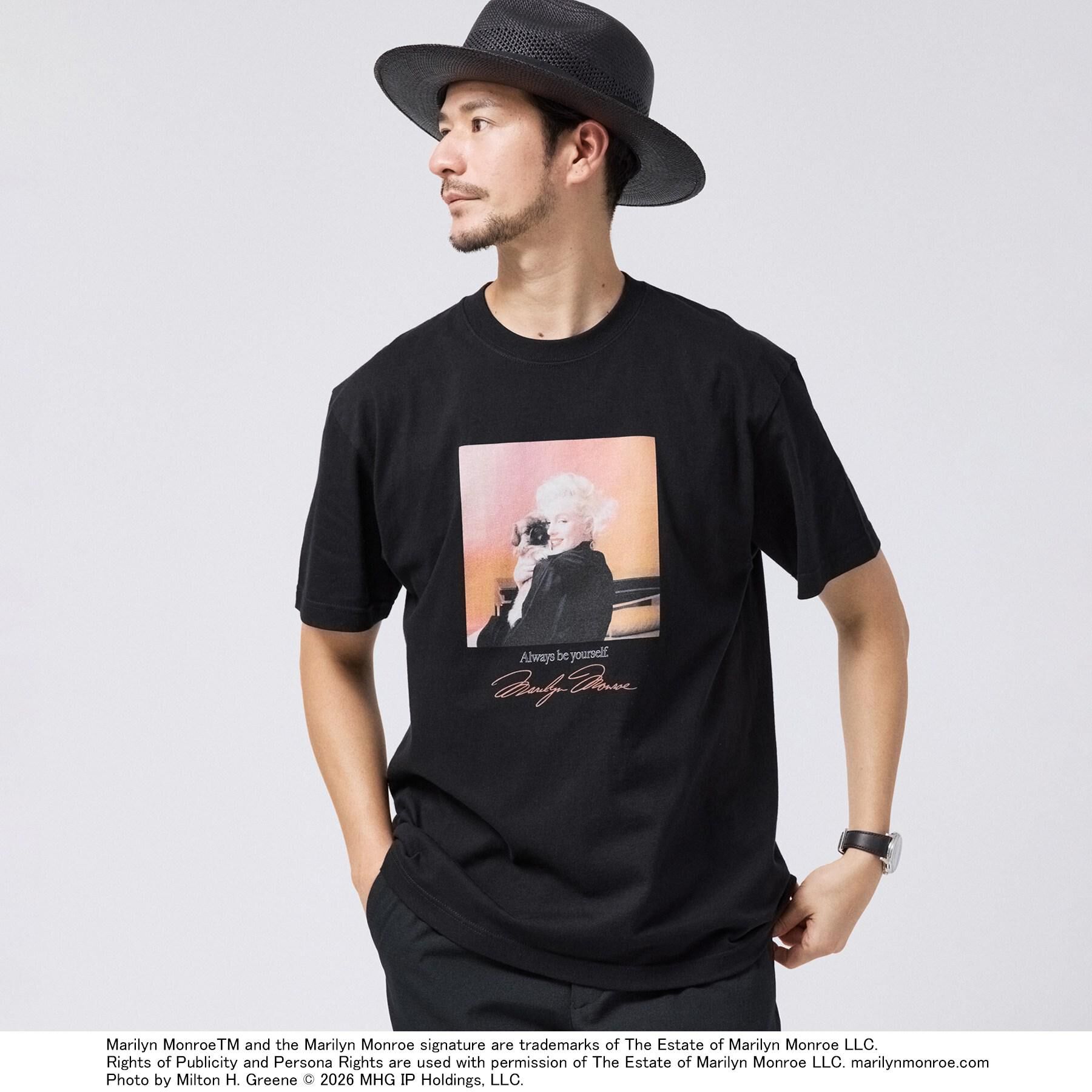 TAKEO KIKUCHI「【別注】マリリン・モンロー/フォトTシャツ」|Tシャツ・カットソー|
