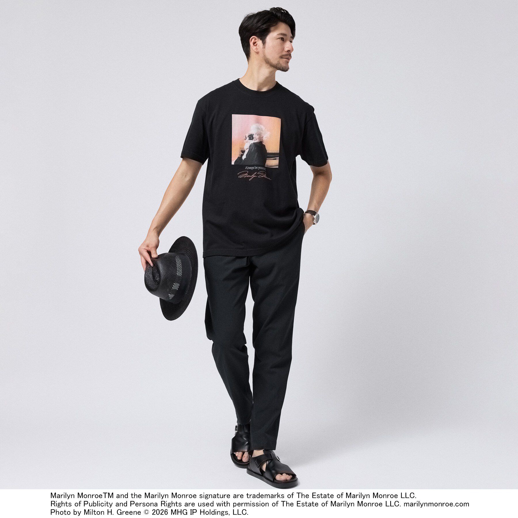 TAKEO KIKUCHI「【別注】マリリン・モンロー/フォトTシャツ」|Tシャツ・カットソー|