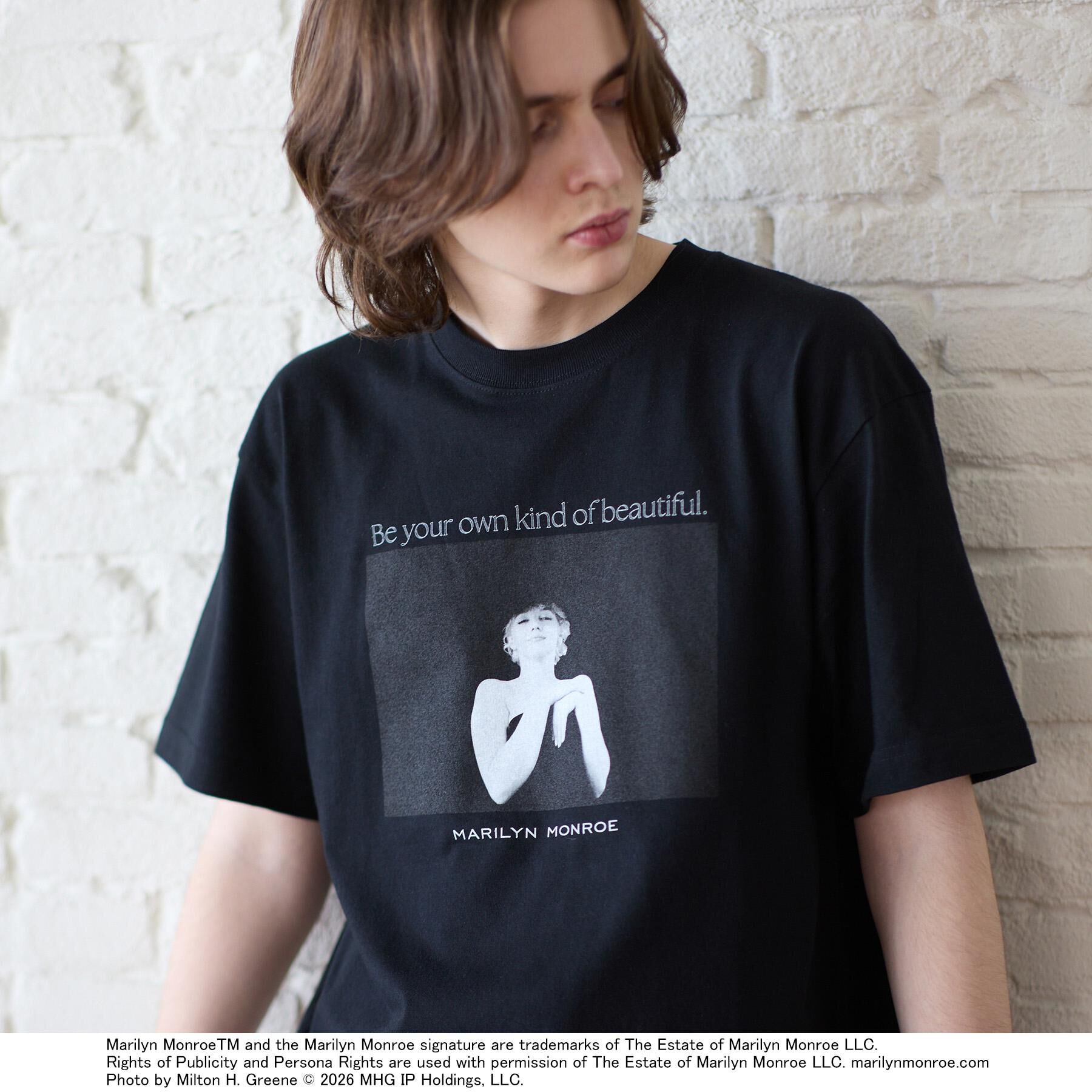 TAKEO KIKUCHI「【別注】マリリン・モンロー/フォトTシャツ」|Tシャツ・カットソー|