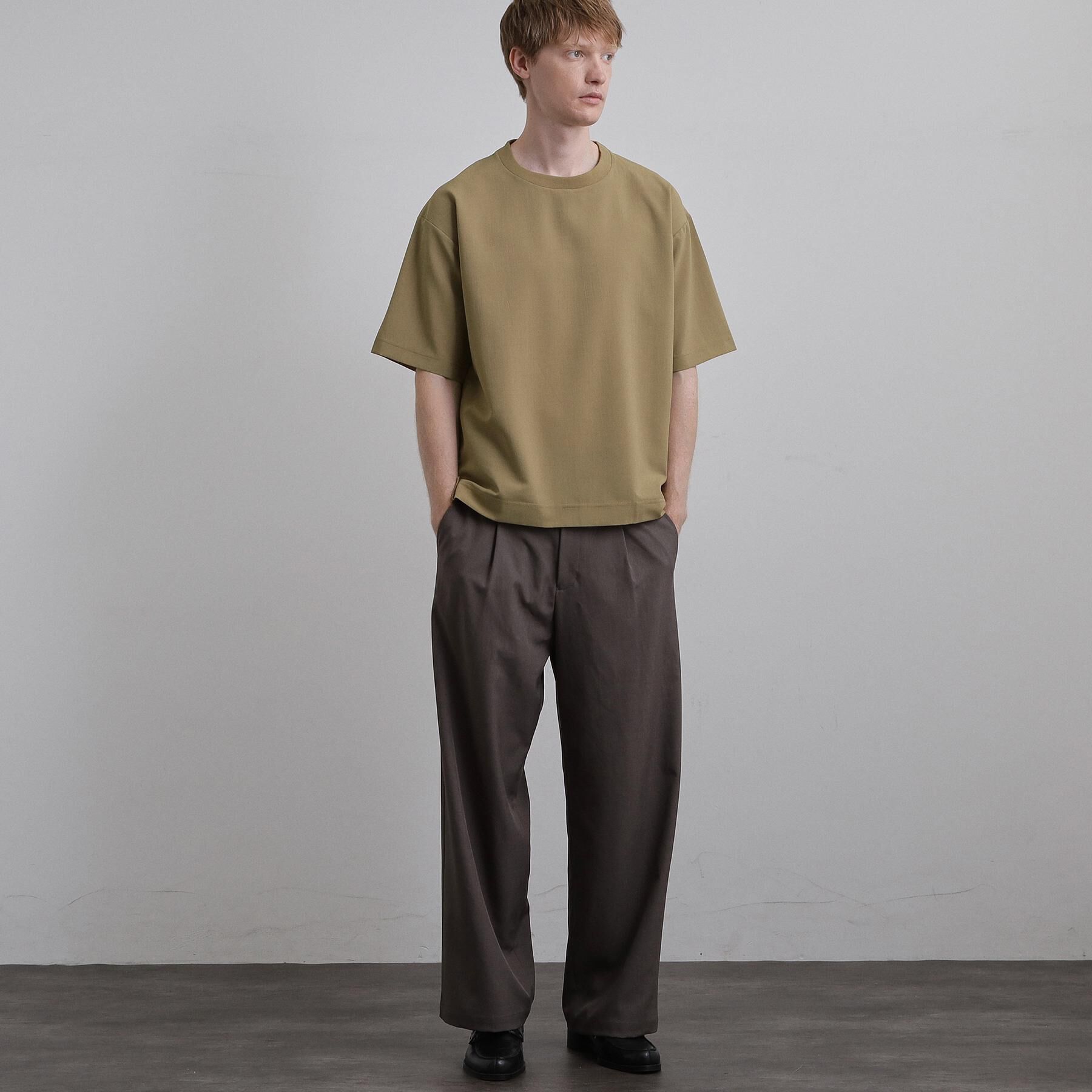 tk.TAKEO KIKUCHI「AIRY DRYクルーネックTシャツ/吸水速乾/UVカット/マシーンウォッシャブル/洗濯可/イージー」|シャツ・ブラウス|