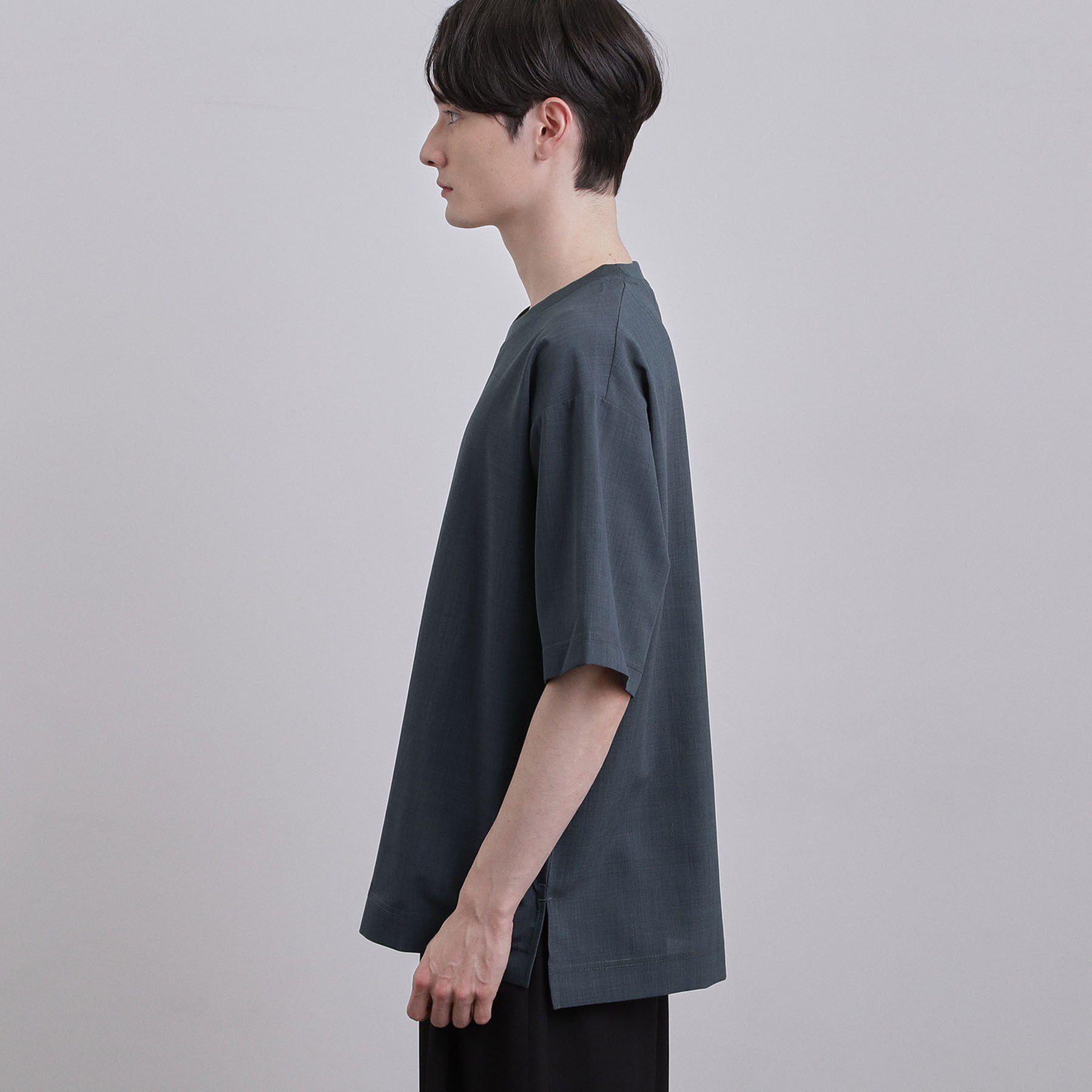 tk.TAKEO KIKUCHI「AIRY DRYクルーネックTシャツ/吸水速乾/UVカット/マシーンウォッシャブル/洗濯可/イージー」|シャツ・ブラウス|