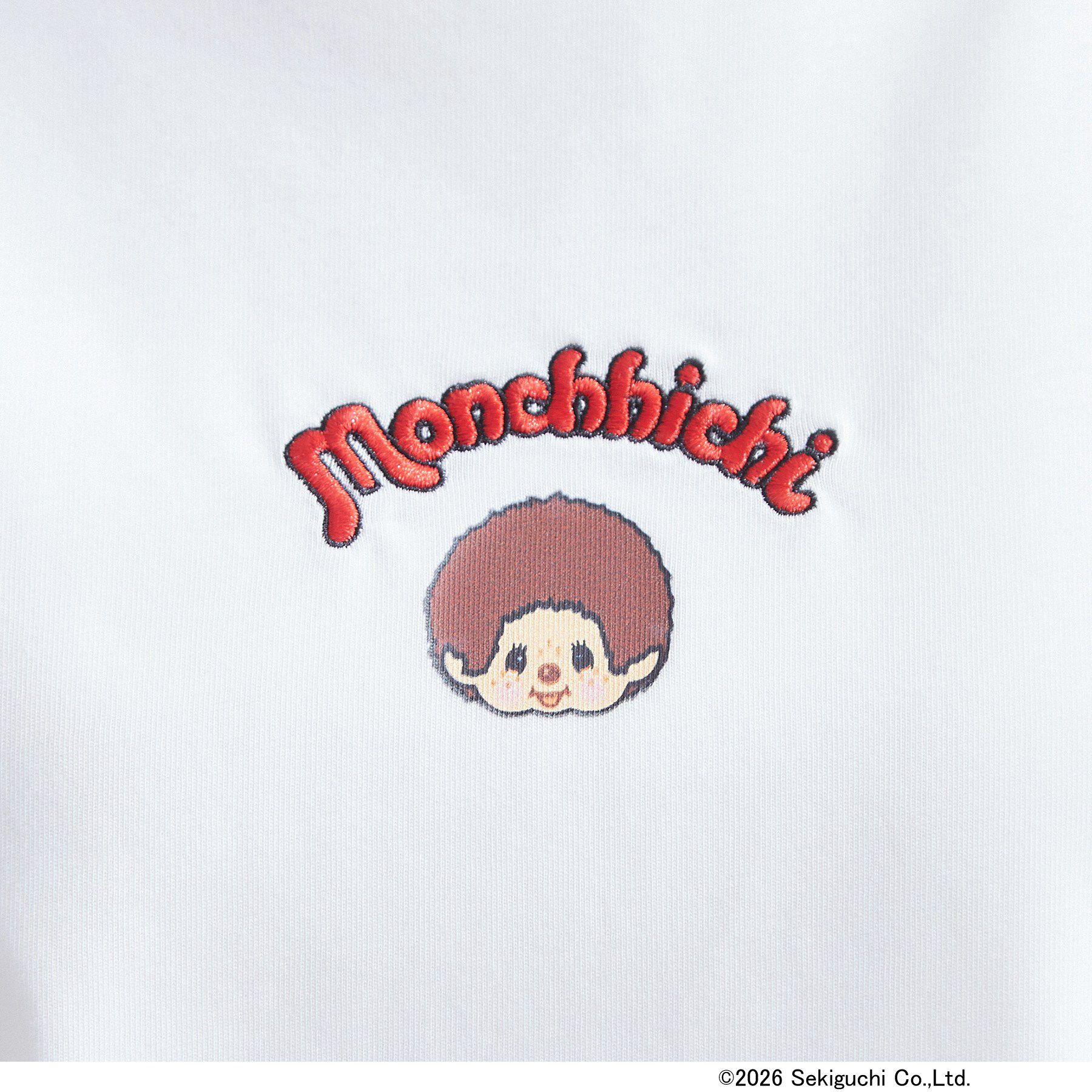 OPAQUE.CLIP「【モンチッチ】フロントプリント＆ロゴ刺繍ショートTシャツ《洗濯機OK》」|Tシャツ・カットソー|