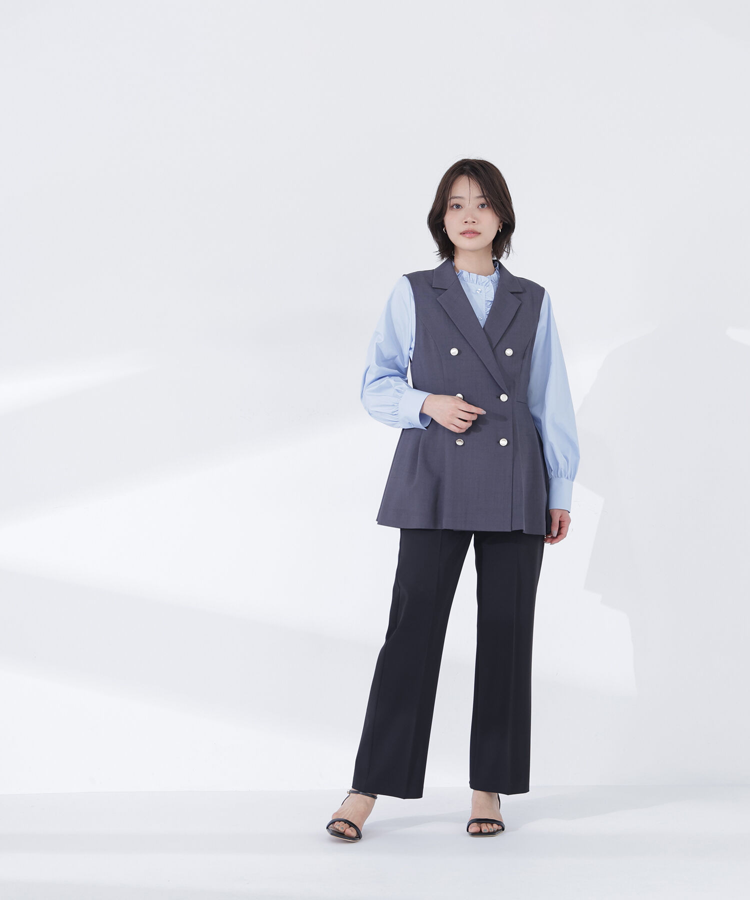  「セミフレアツイルパンツ」|その他|