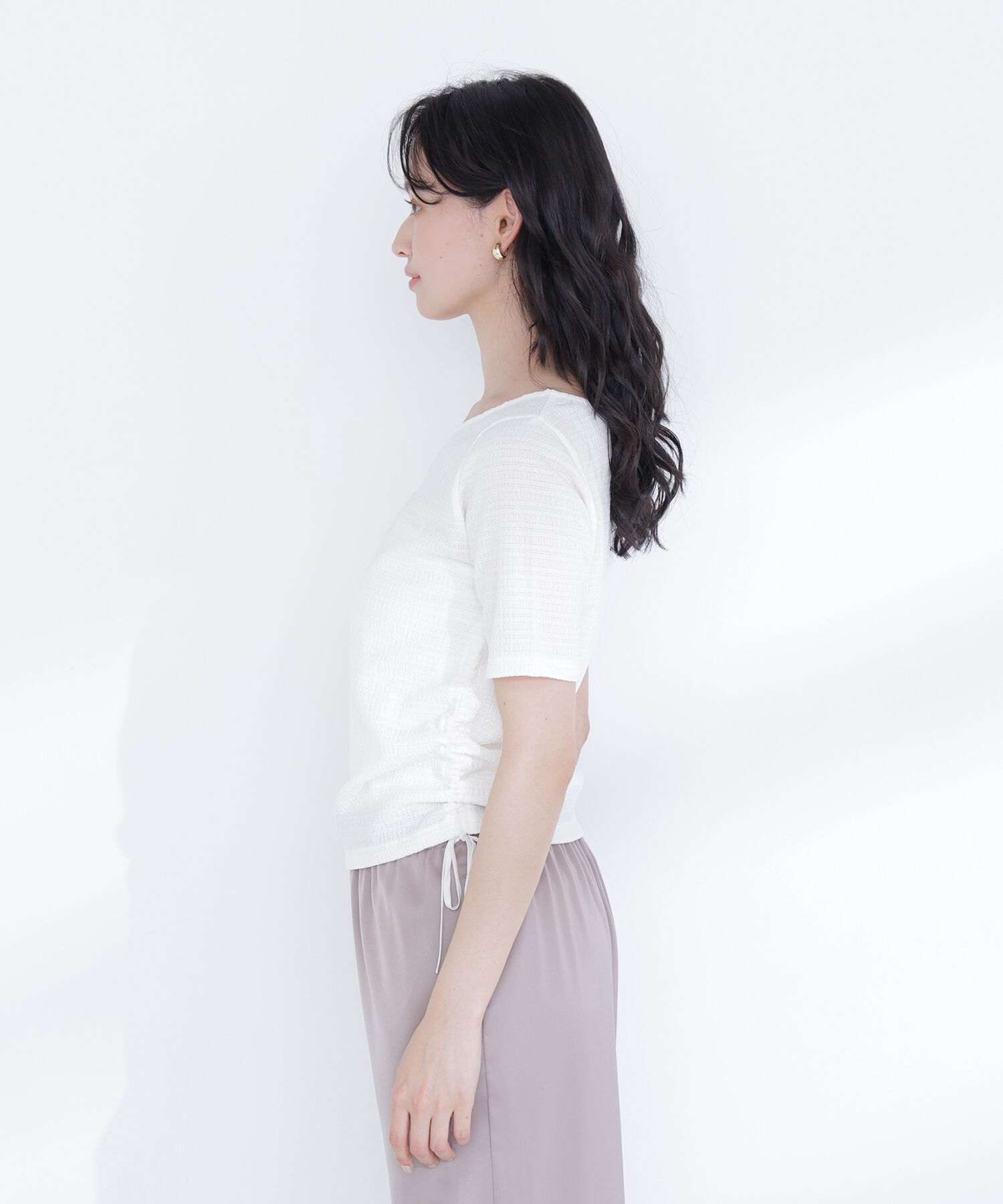  「ドロストヘムカットソー」|Tシャツ・カットソー|