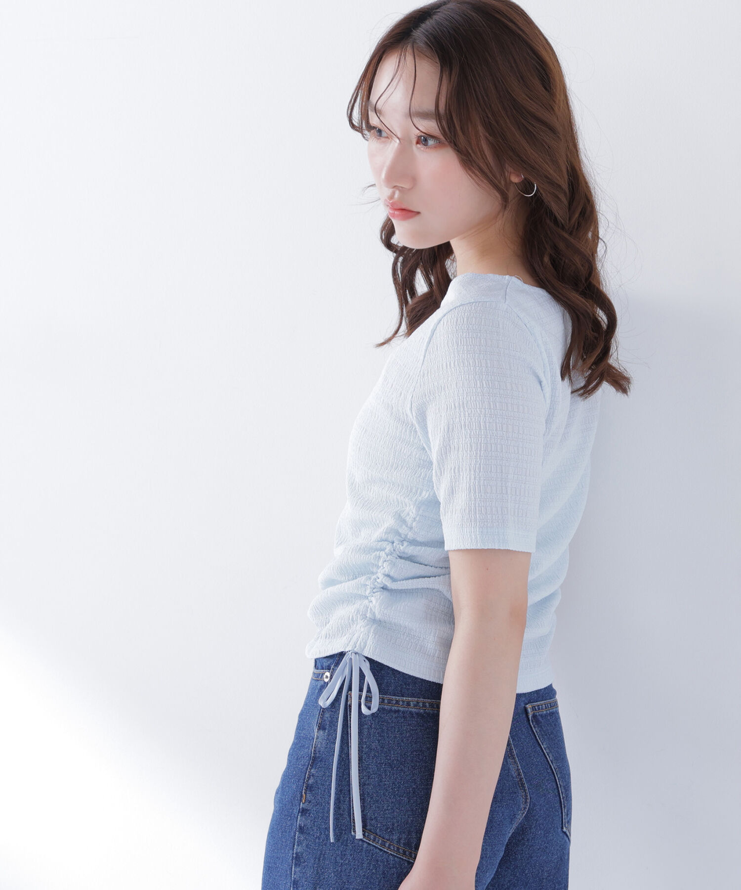  「ドロストヘムカットソー」|Tシャツ・カットソー|