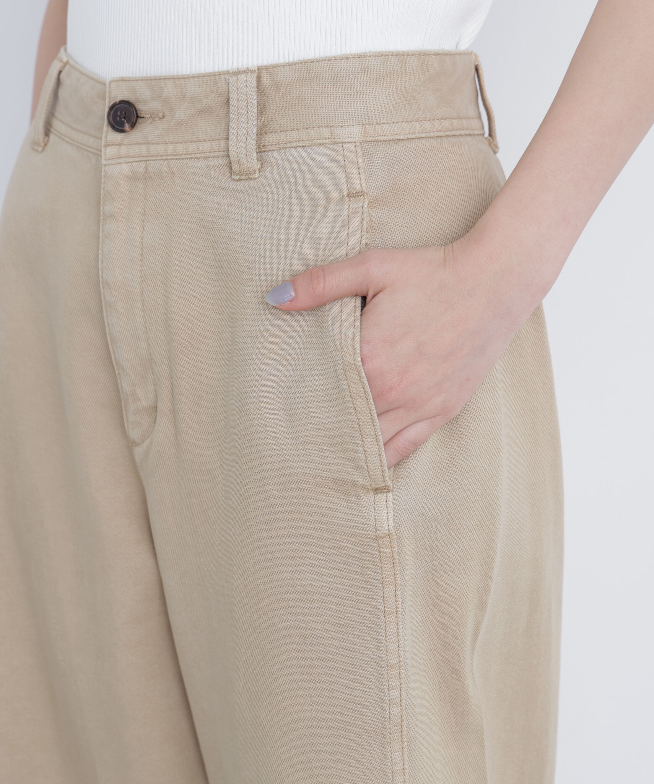  「〈N.〉コットンブレンドワイドパンツ」|その他|