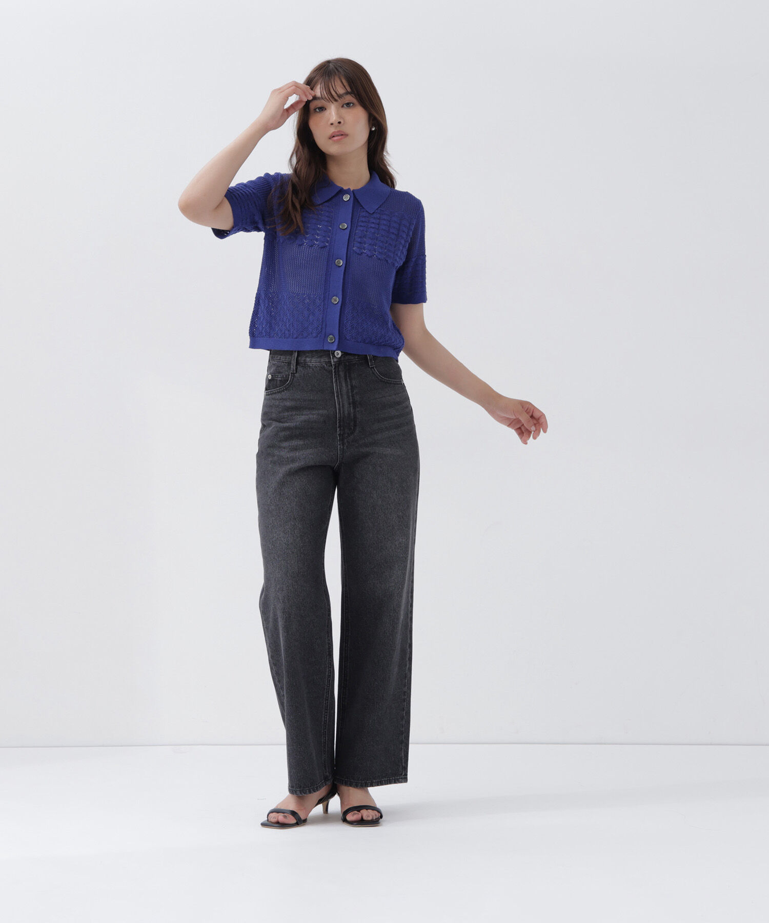  「ワイドストレートデニムパンツ」|その他|