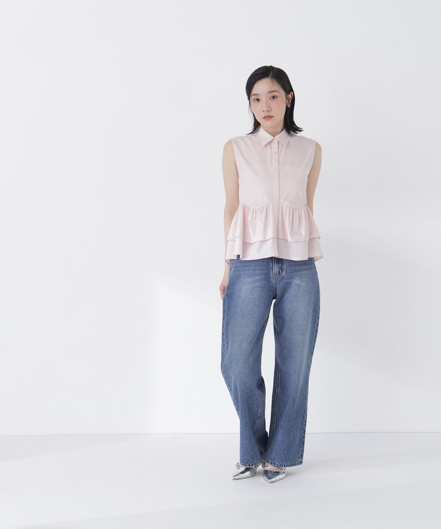  「ワイドストレートデニムパンツ」|その他|